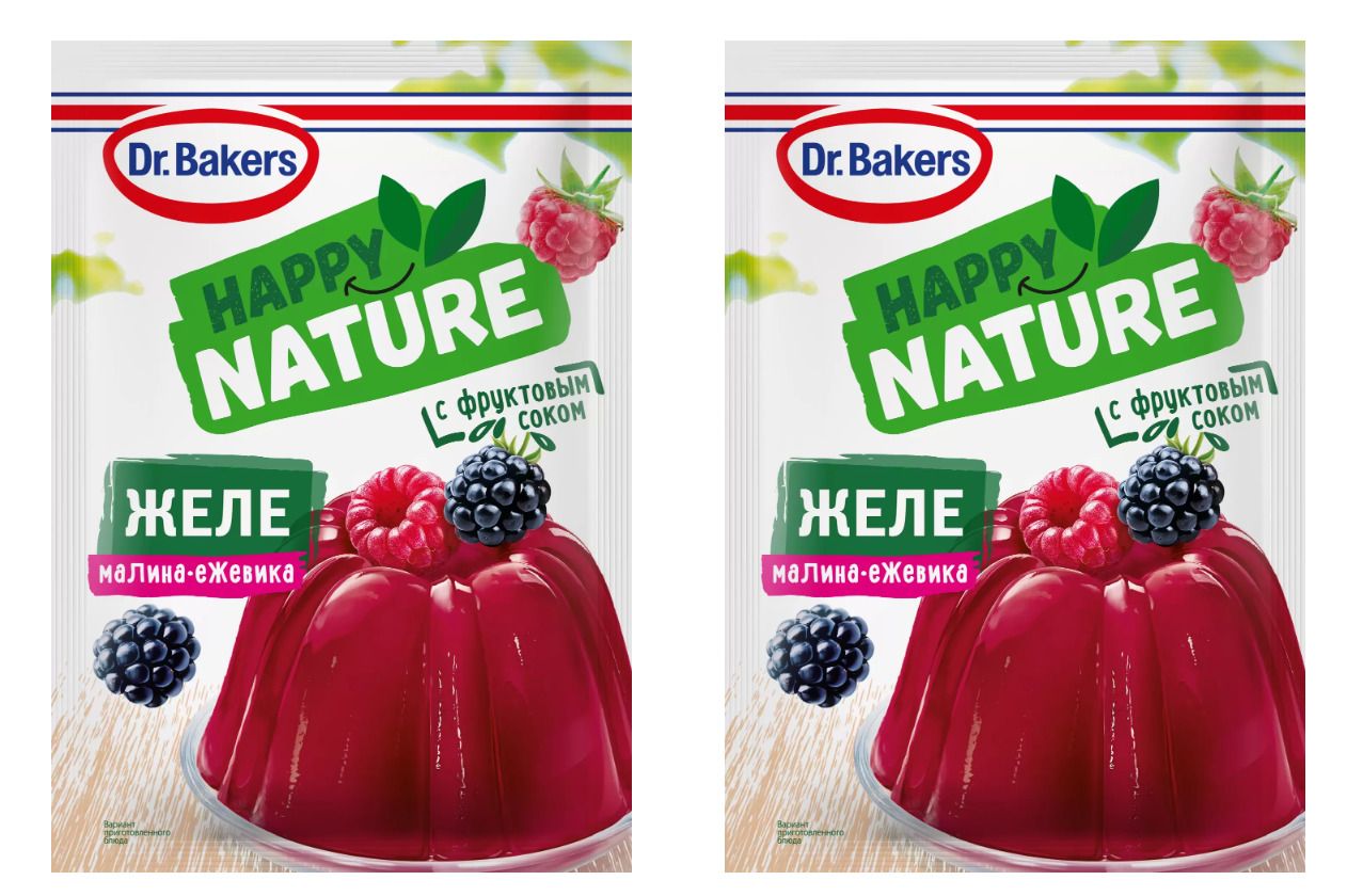 Dr bakers желе. Желе Happy nature.