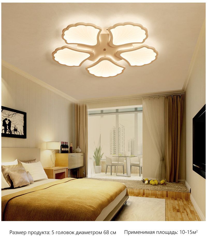 Люстры светодиодные в интерьере гостиной реальные фото