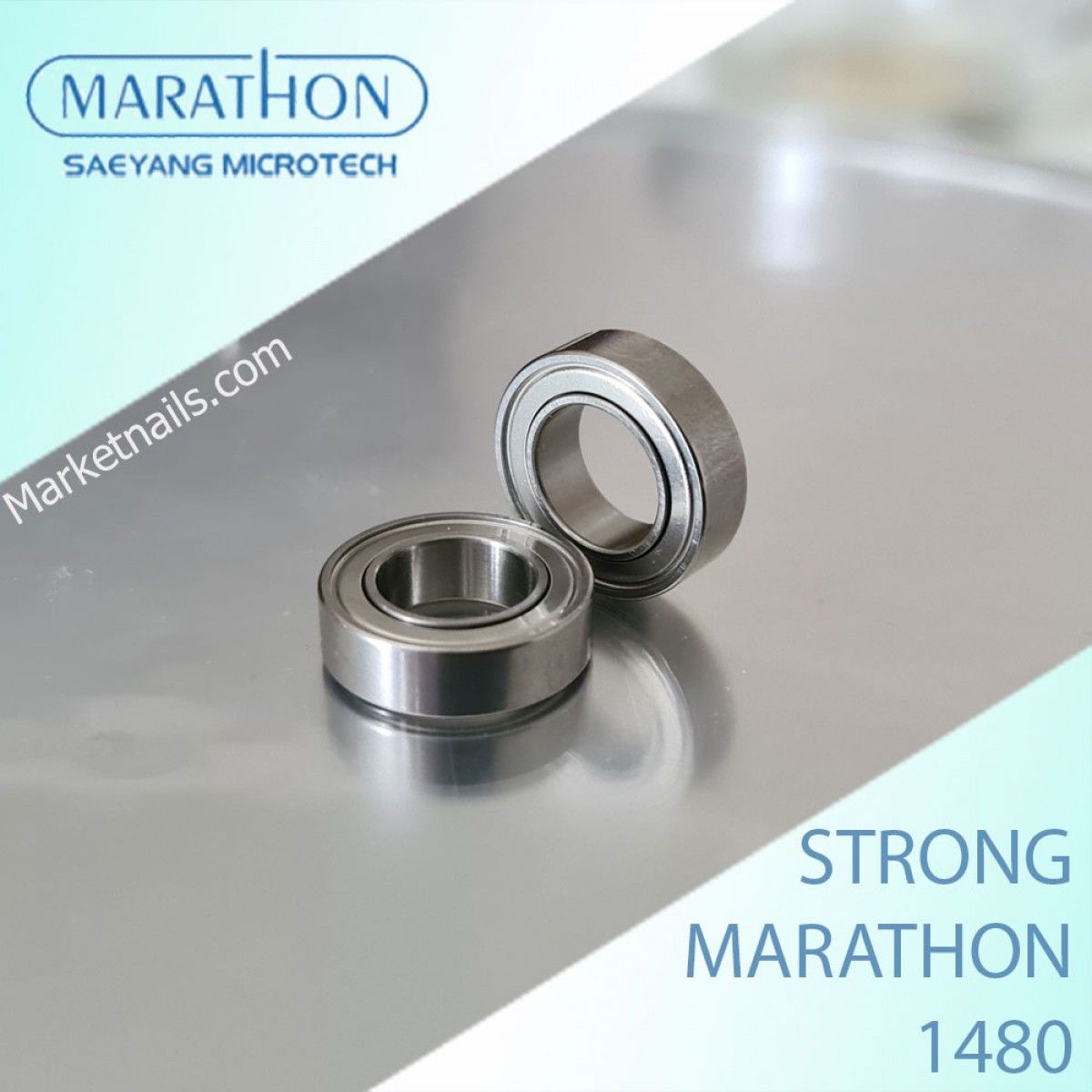 Подшипник 1480- 1шт, 14мм *8мм *4мм для маникюрной ручки, микромотора Marathon, Strong, SMT