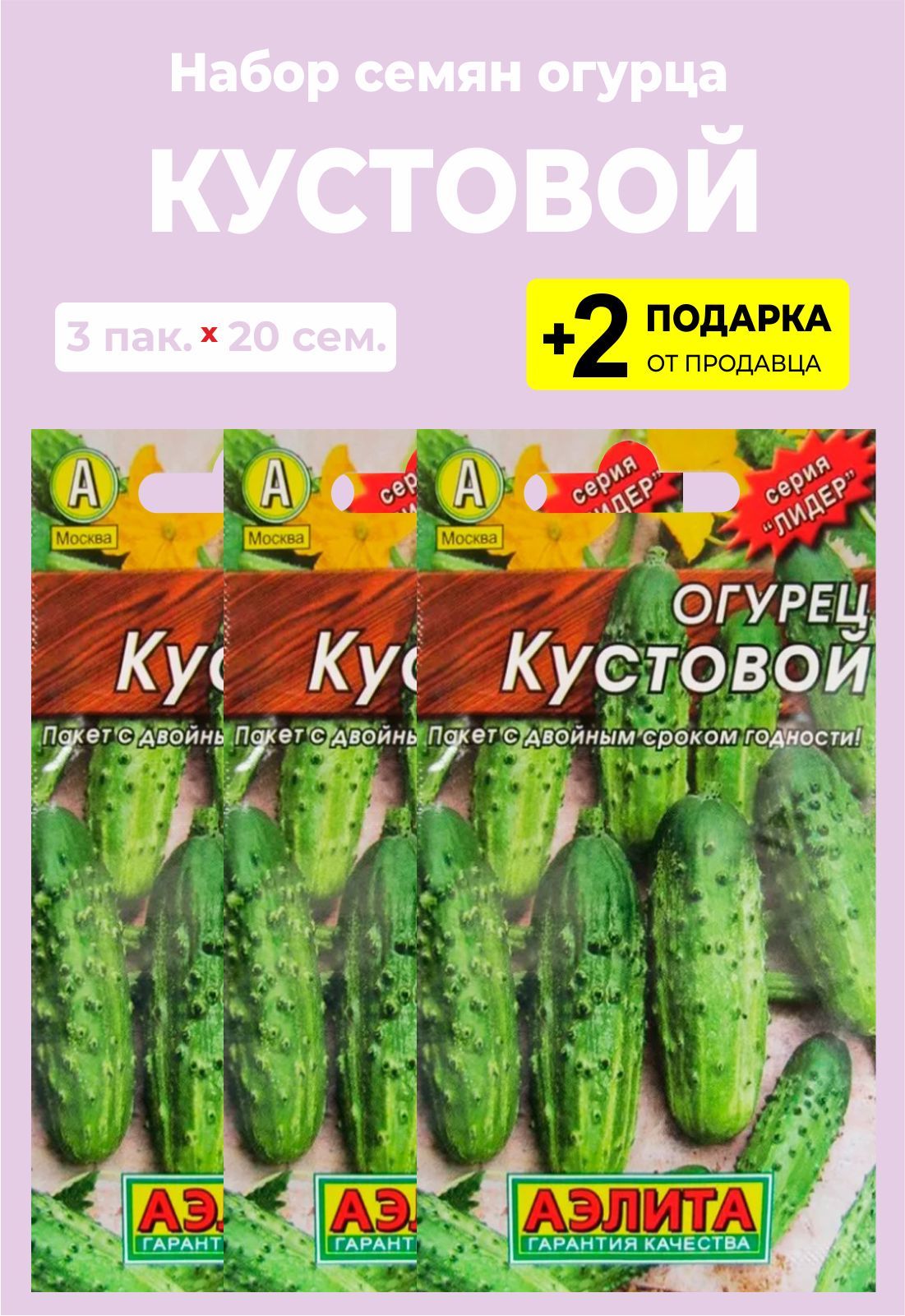 Купить Семена Огурцов Кустовой