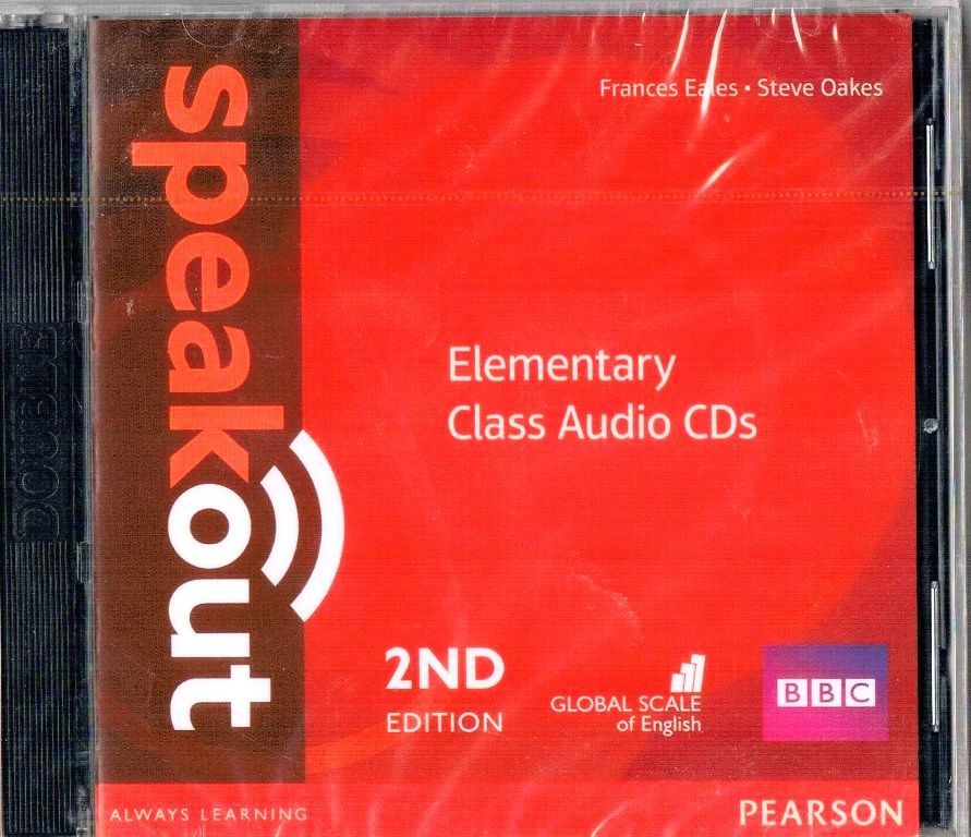 Speakout Second Edition Elementary Class Audio CDs Аудио диск для работы в классе