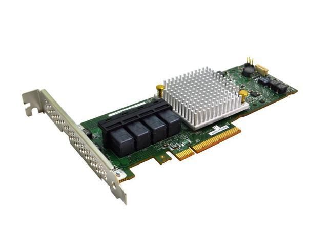 Контроллер Adaptec 71605E PCI-E x16 SAS SATA RAID 16x SFF-8643 (полностью аппаратный, подключение до 16 накопителей напрямую)