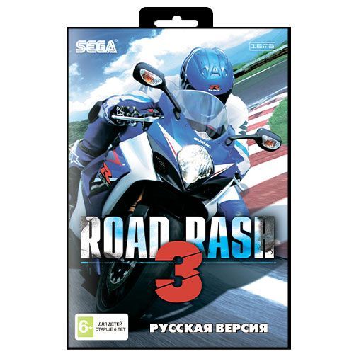 Игра Sega: Road Rash 3