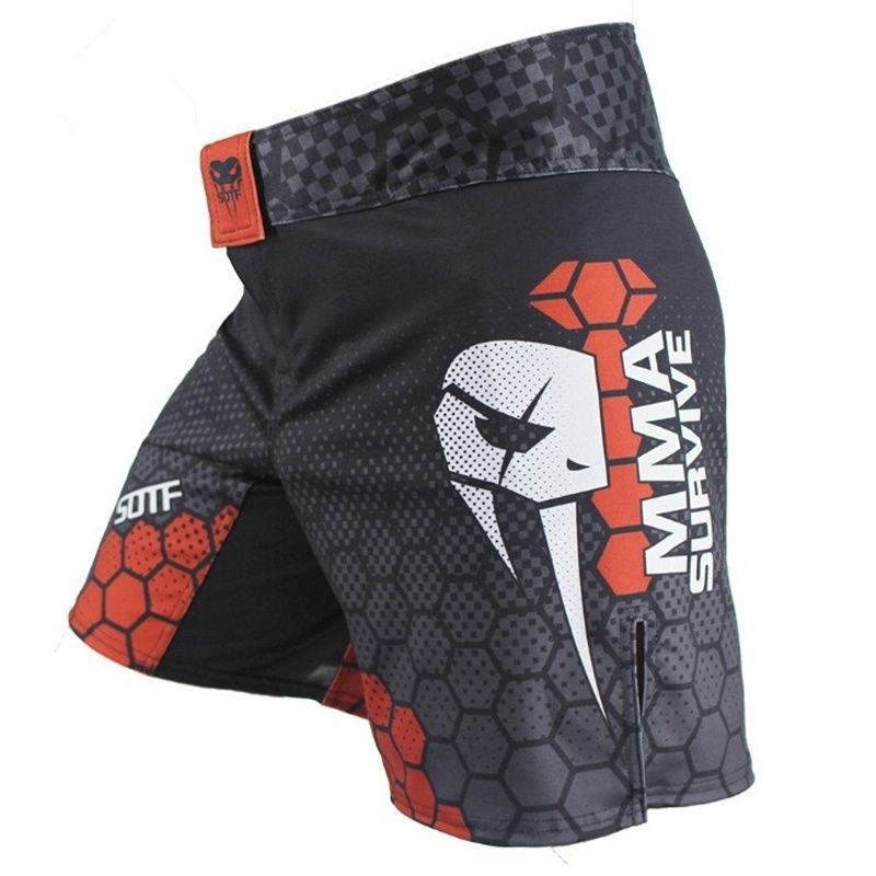 Шорты ММА Venum Crimson Viper Fightshorts Black