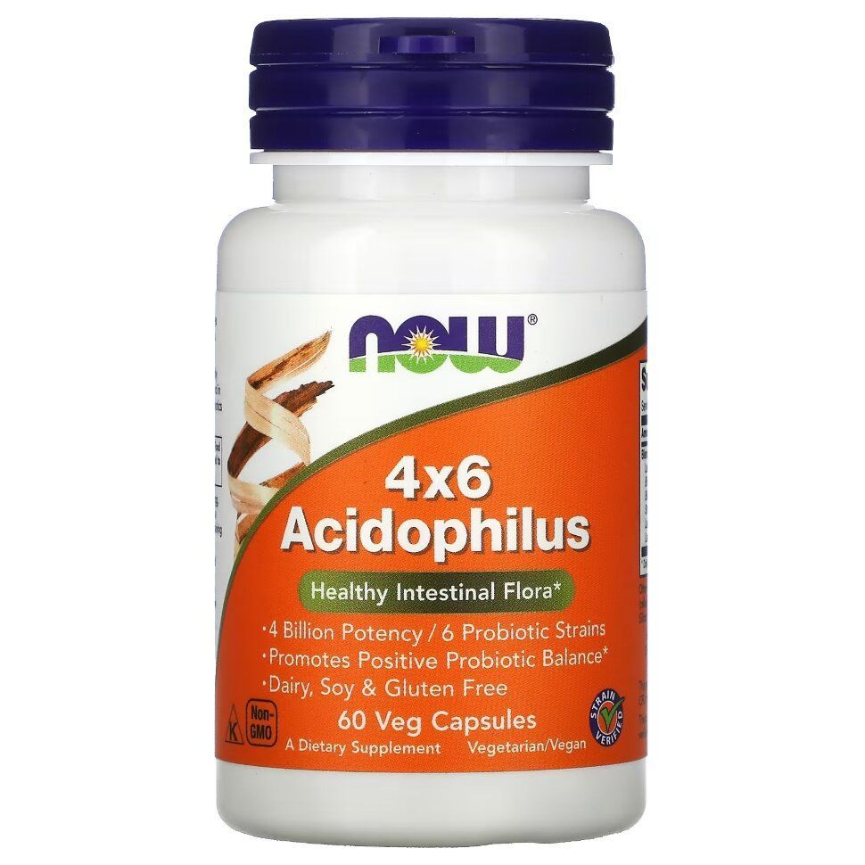 4x6 Acidophilus 60 вег.капс