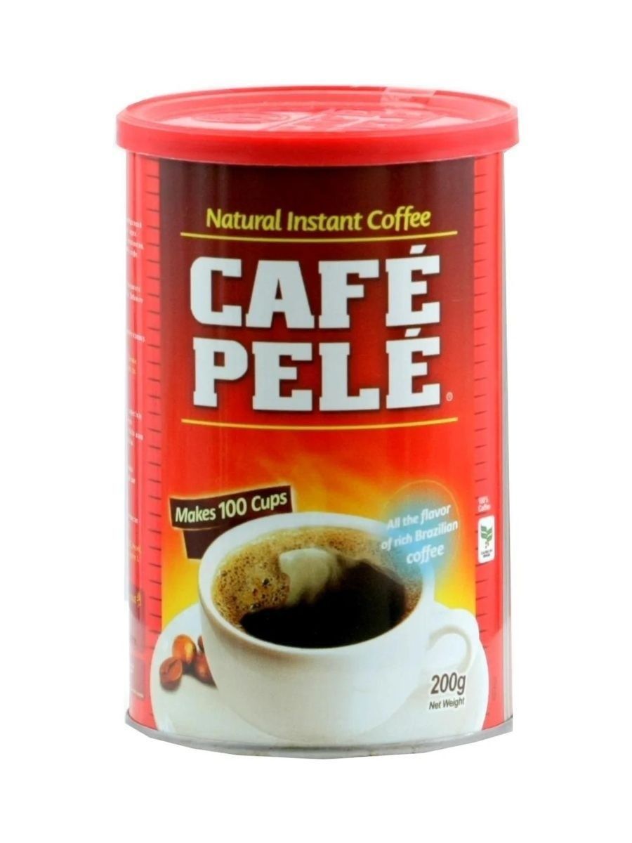 Кофе Пеле растворимый Cafe Pele, бразилия 200 г