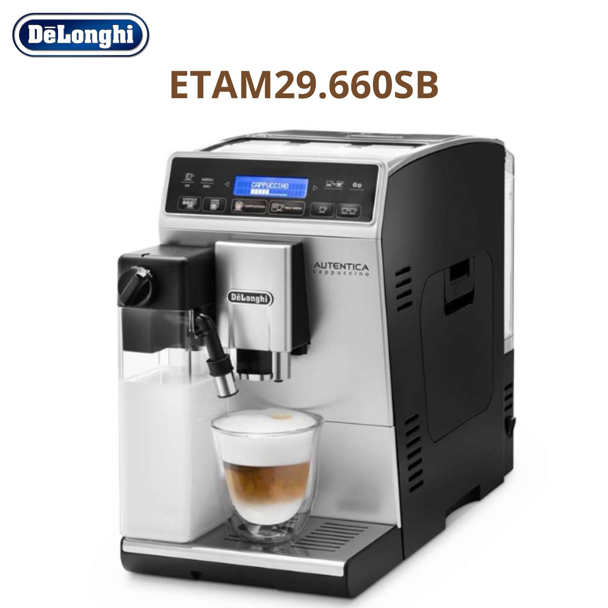 Delonghi etam 29.660. Кофемашина de'Longhi autentica Etam 29.660 SB. Кофемашина Delonghi 29.660. Delonghi 29.660 SB. Кофемашина Delonghi ECAM44.660.B.