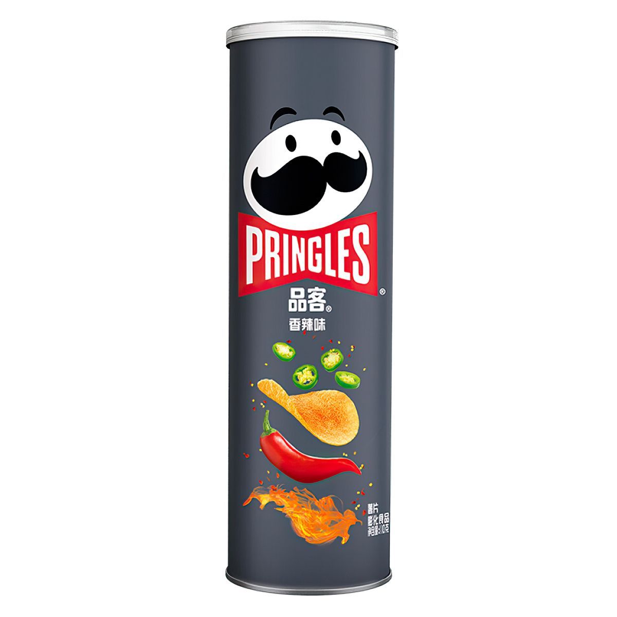 Картофельные чипсы Pringles Spicy со вкусом пряного перца (Китай), 110 г