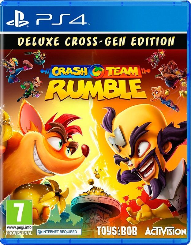 Игра Crash Team Rumble. Deluxe Edition для PS4