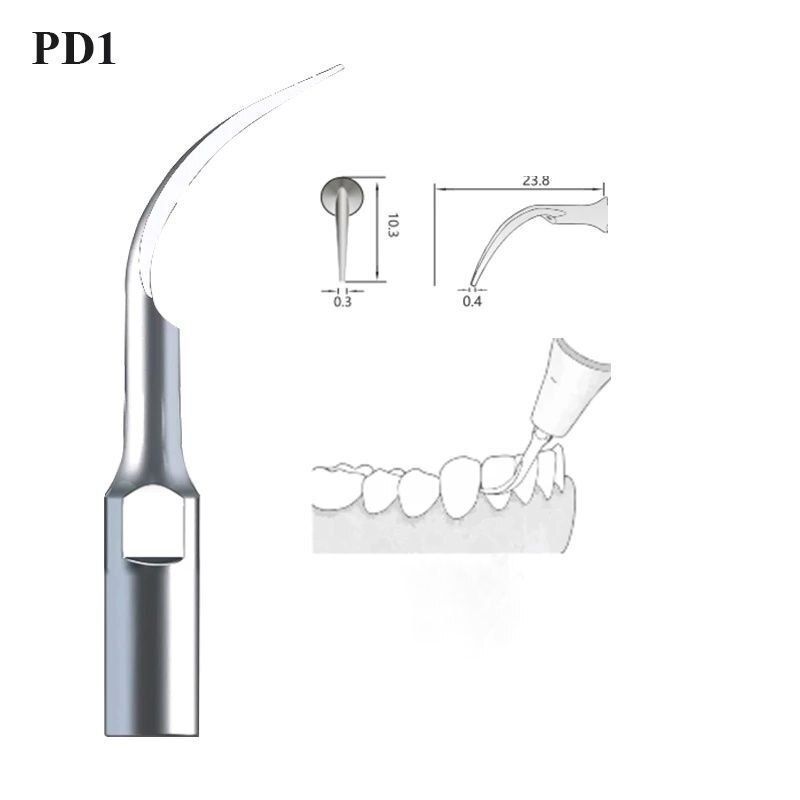 Насадка PD1 для скалера ультразвукового стоматологического , для снятия зубных отложений ( к подходит к DTE, Satelec, NSK ). 1 шт. NeoLife