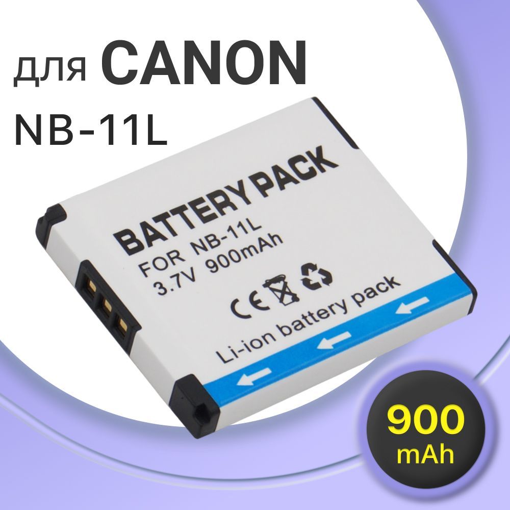 АккумуляторNB-11L(NB-11LH)дляCanonA3500IS/SX400ISсерииPowerShot,DigitalIXUS