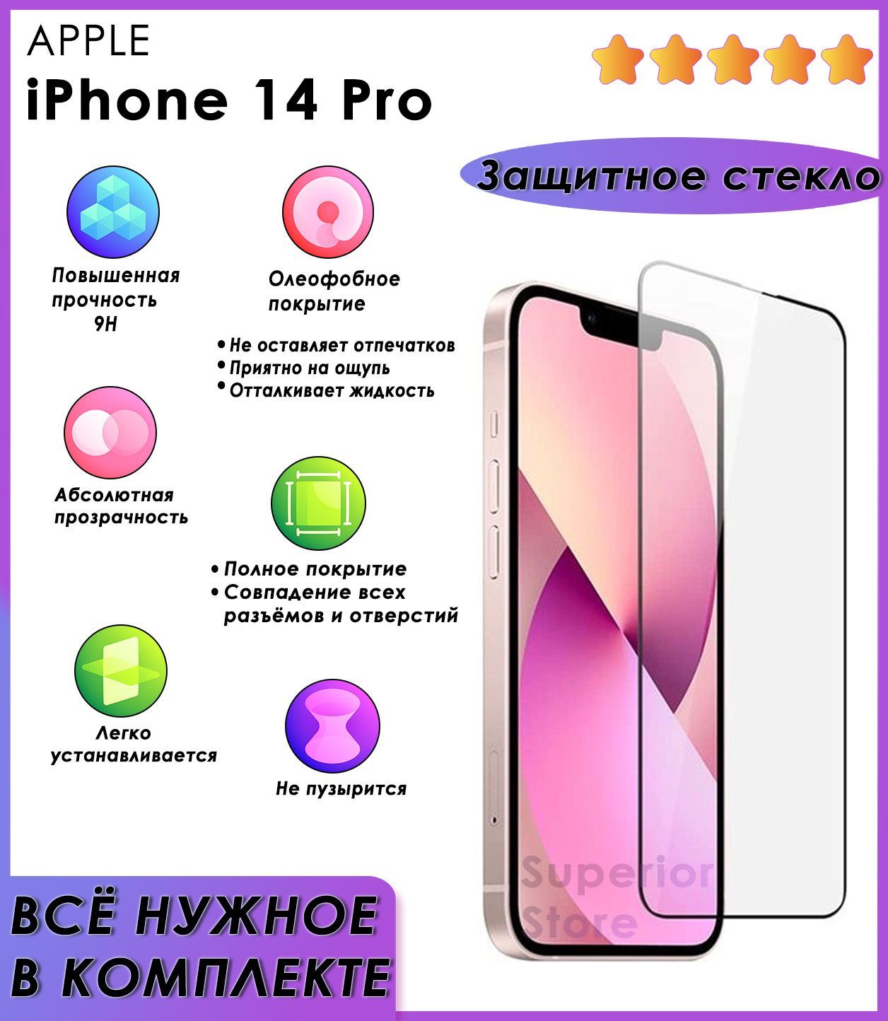 Защитное Стекло Iphone 14 Pro Купить