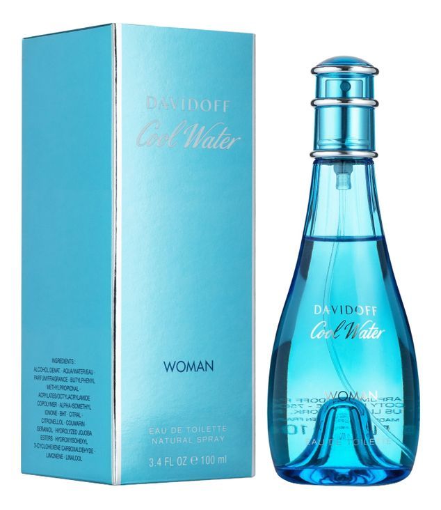 Davidoff женская туалетная вода Cool Water Woman, 100 мл