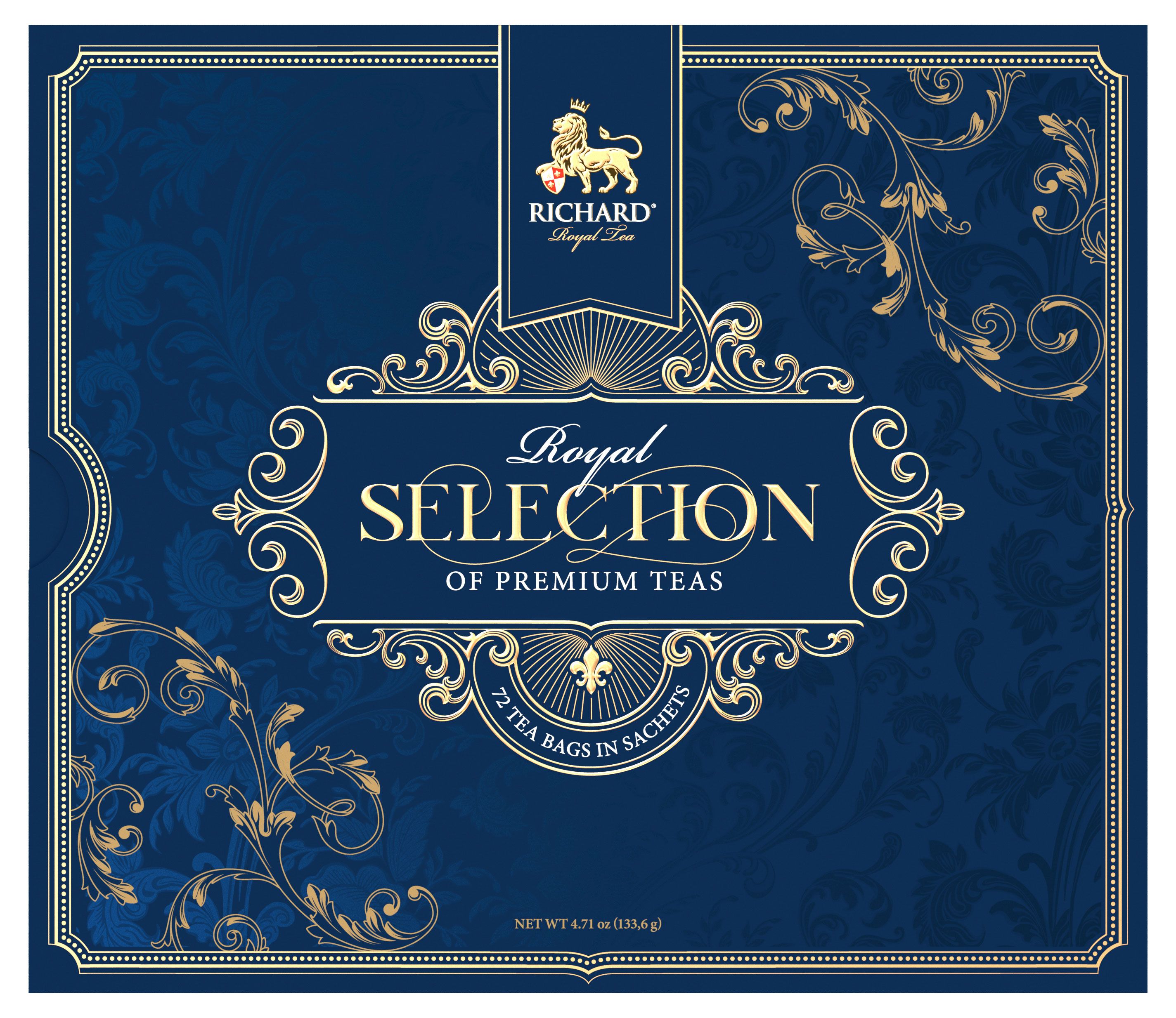 Richard royal tea collection ассорти. Чай Richard Royal selection of Premium Teas ассорти 72 сашет. Чай Richard Royal selection of Premium Teas ассорти 134 г. Чай Richard "Royal selection of Premium Teas". Чай Richard "Royal selection of Premium Teas" ассорти (пакет) 133,6г.