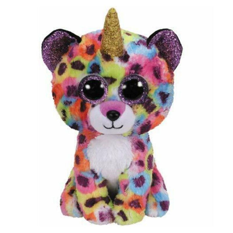 Разноцветная мягкая игрушка. Ty Beanie Boos леопард. Леопард бини Боос игрушка. Игрушки ty Beanie Boo's. Мягкая игрушка ty Beanie Boos Rainbow 15 см.