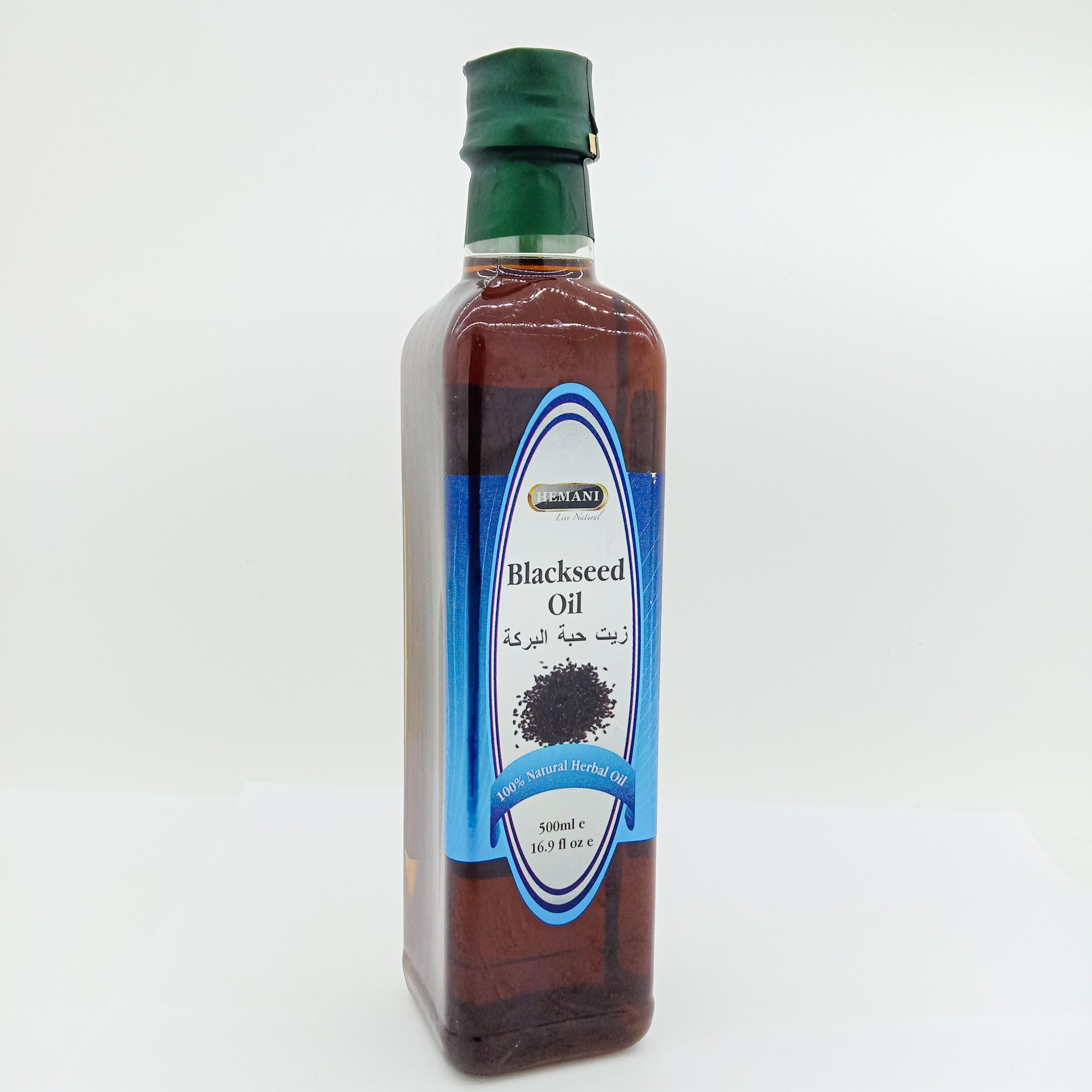 Масло черного тмина 500 мл Hemani Black seed oil