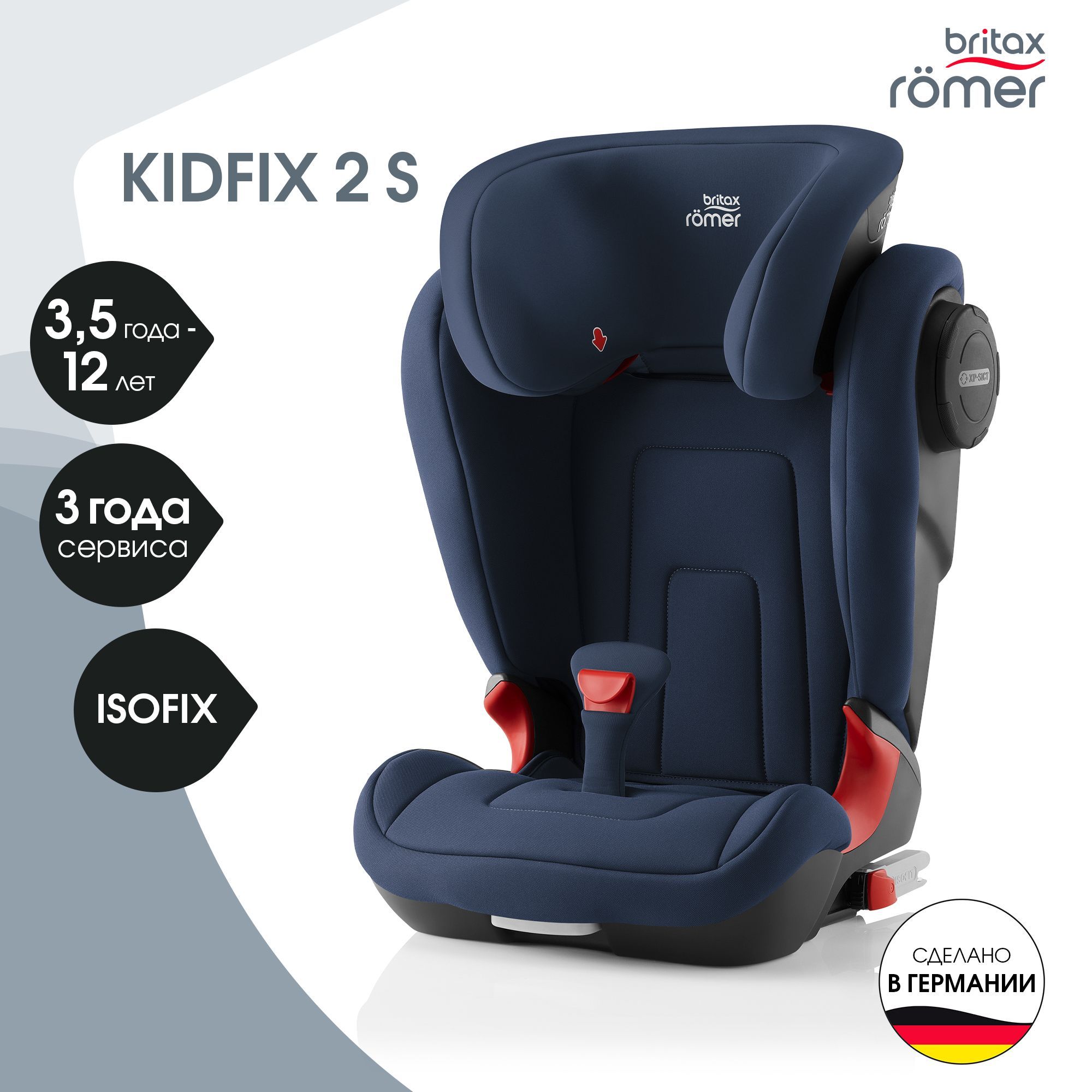 2 1 Britax Roemer KIDFIX 2 S Moonlight Blue Trendline 2 3 15 36