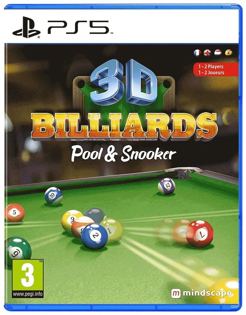 3D Billiards: Pool and Snooker (английская версия) (PS5)