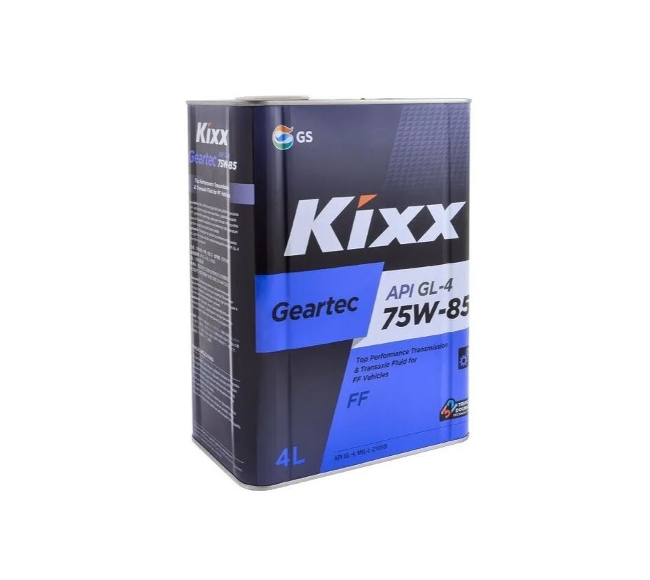 Масло kixx 75w90. Трансмиссионное масло Kixx Geartec FF gl-4 75w-85. Масло Kixx 75w85 Geartec FF gl-4 (4л). Kixx gl4 75w85 4л. Kixx Geartec FF gl-4 75w85 полусинтетическое 1 л.