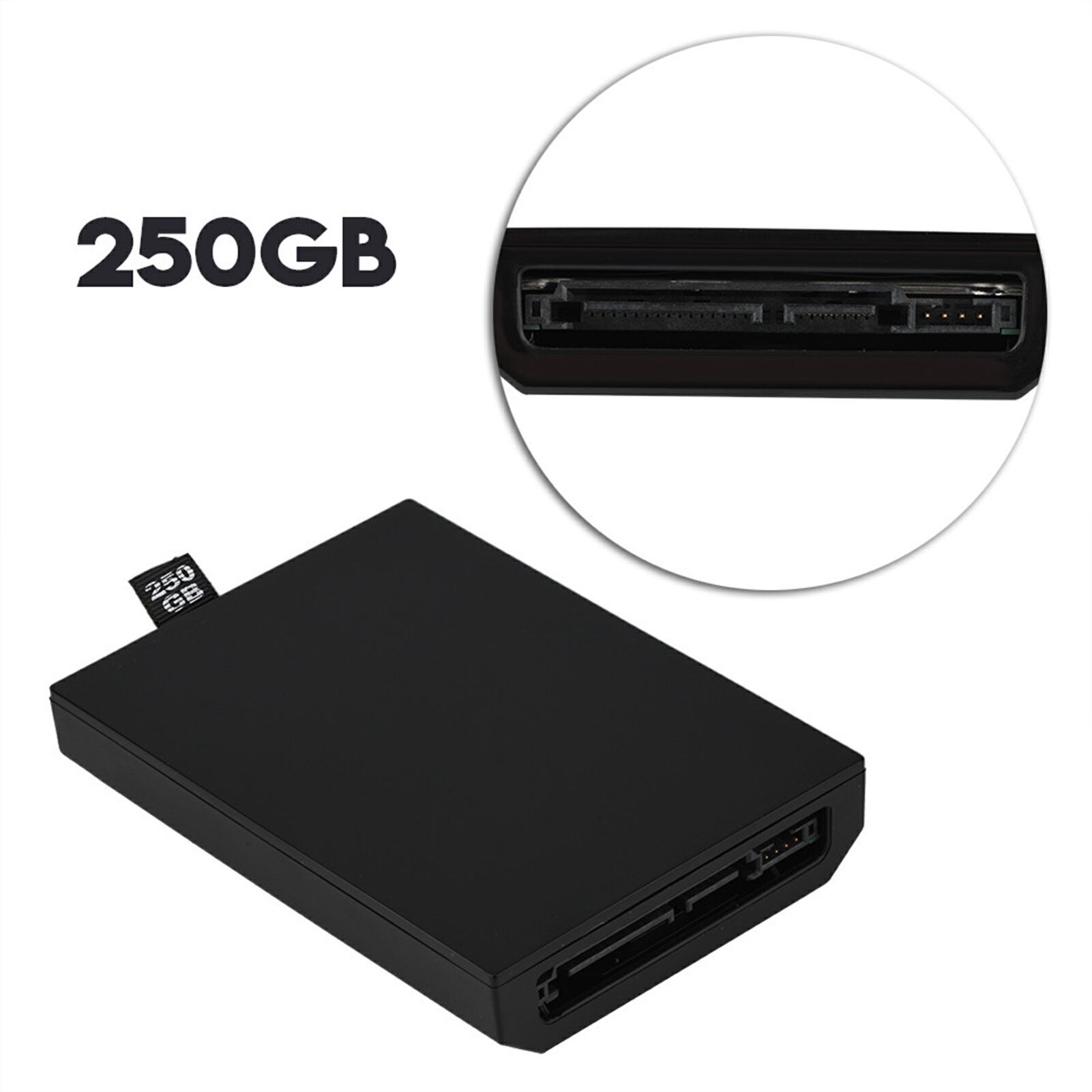 250 ГБ Внешний жесткий диск Жесткий диск HDD Жесткий диск 250GB (Xbox 360  Slim), черный - купить с доставкой по выгодным ценам в интернет-магазине  OZON (1270568609)