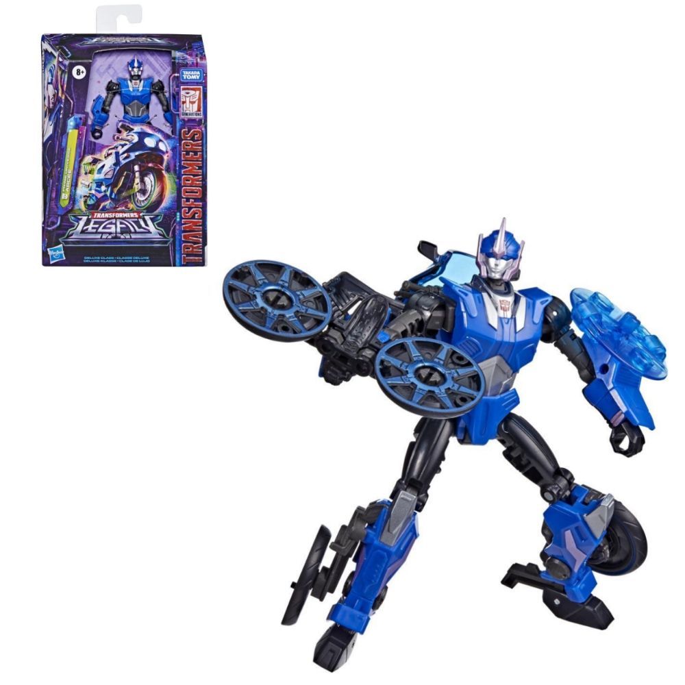 Hasbro Игрушки-трансформеры Generations Legacy Deluxe Prime Universe  Фигурка героя Arcee - от 8 лет и старше, 5,5 дюймов F3028 - купить с  доставкой по выгодным ценам в интернет-магазине OZON (1145382219)