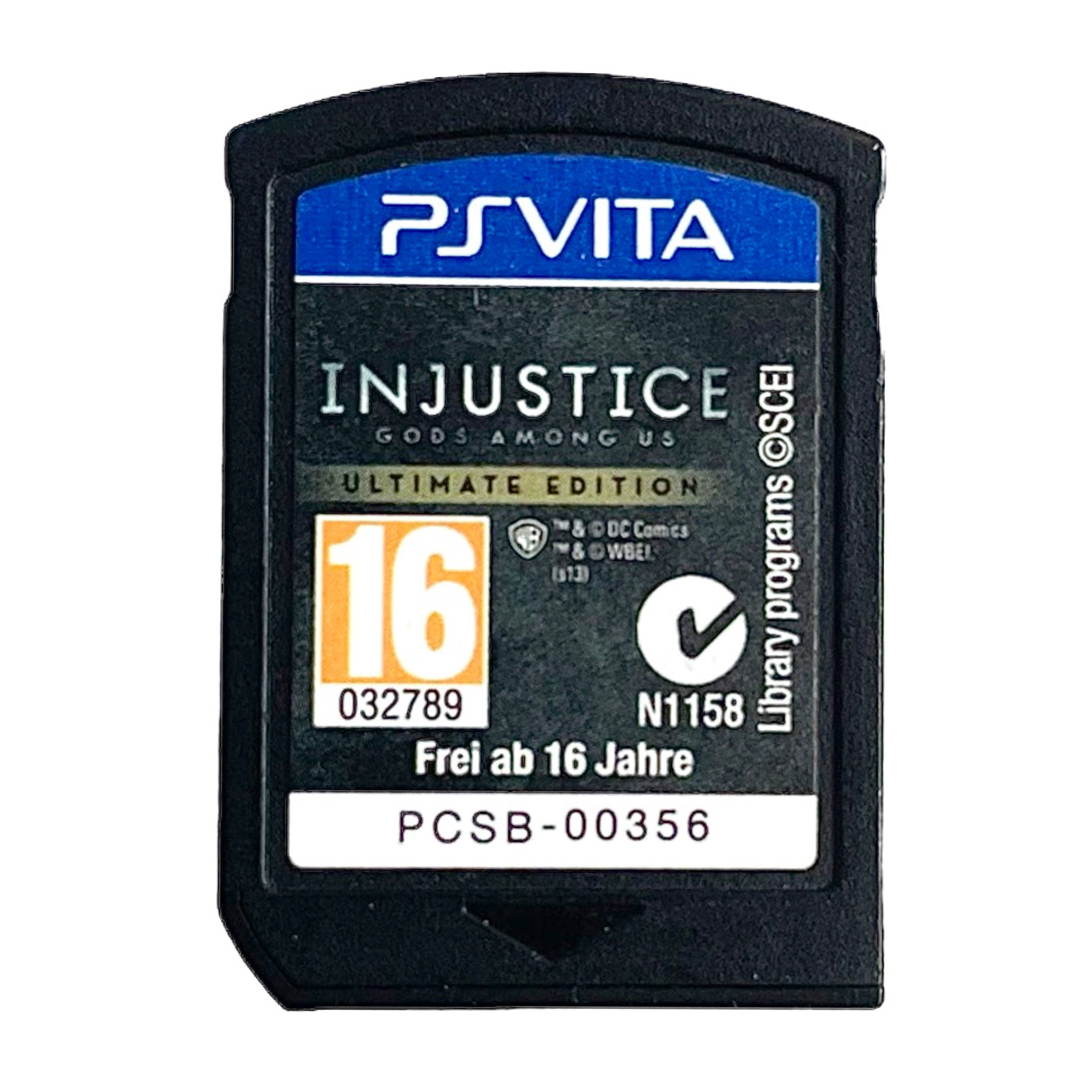 Игра Injustice: Gods Among Us - Ultimate Edition (PS Vita, Русские субтитры). Товар уцененный