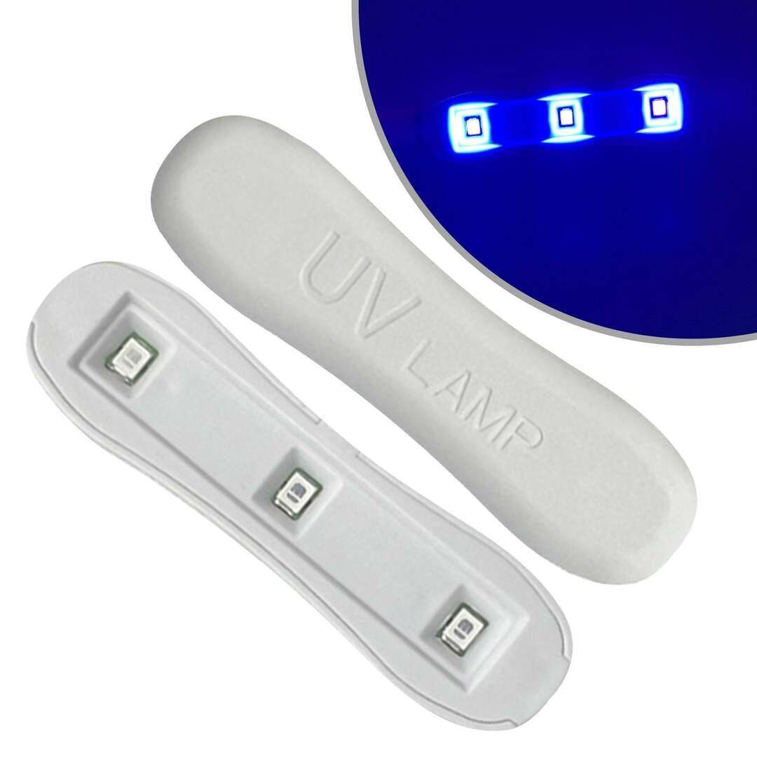 Мини ультрафиолетовая лампа 7см светодиодная для дома уф uv lamp  фитосветильник - купить с доставкой по выгодным ценам в интернет-магазине  OZON (1150406152)