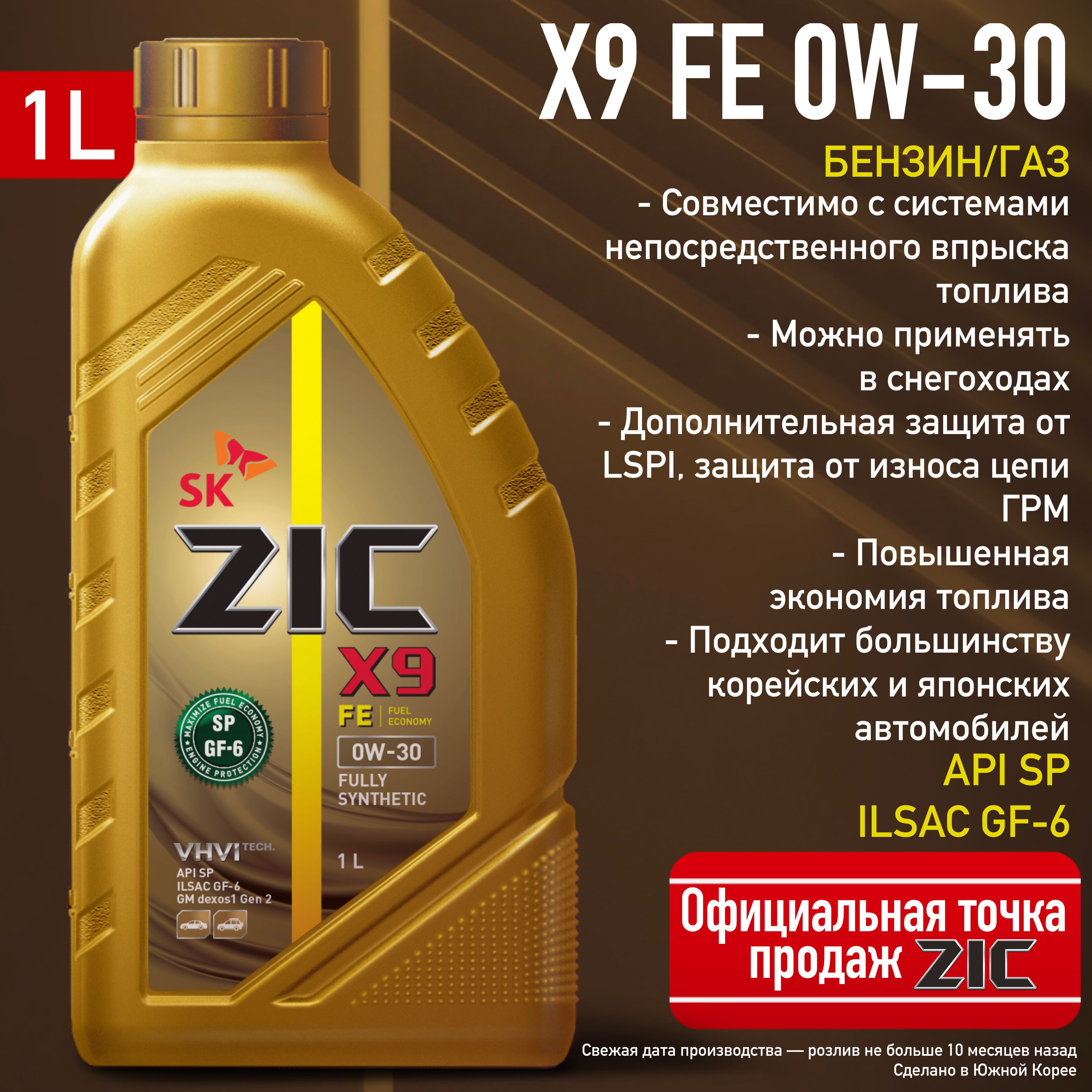 162613 Zic X9 5w 40 Купить