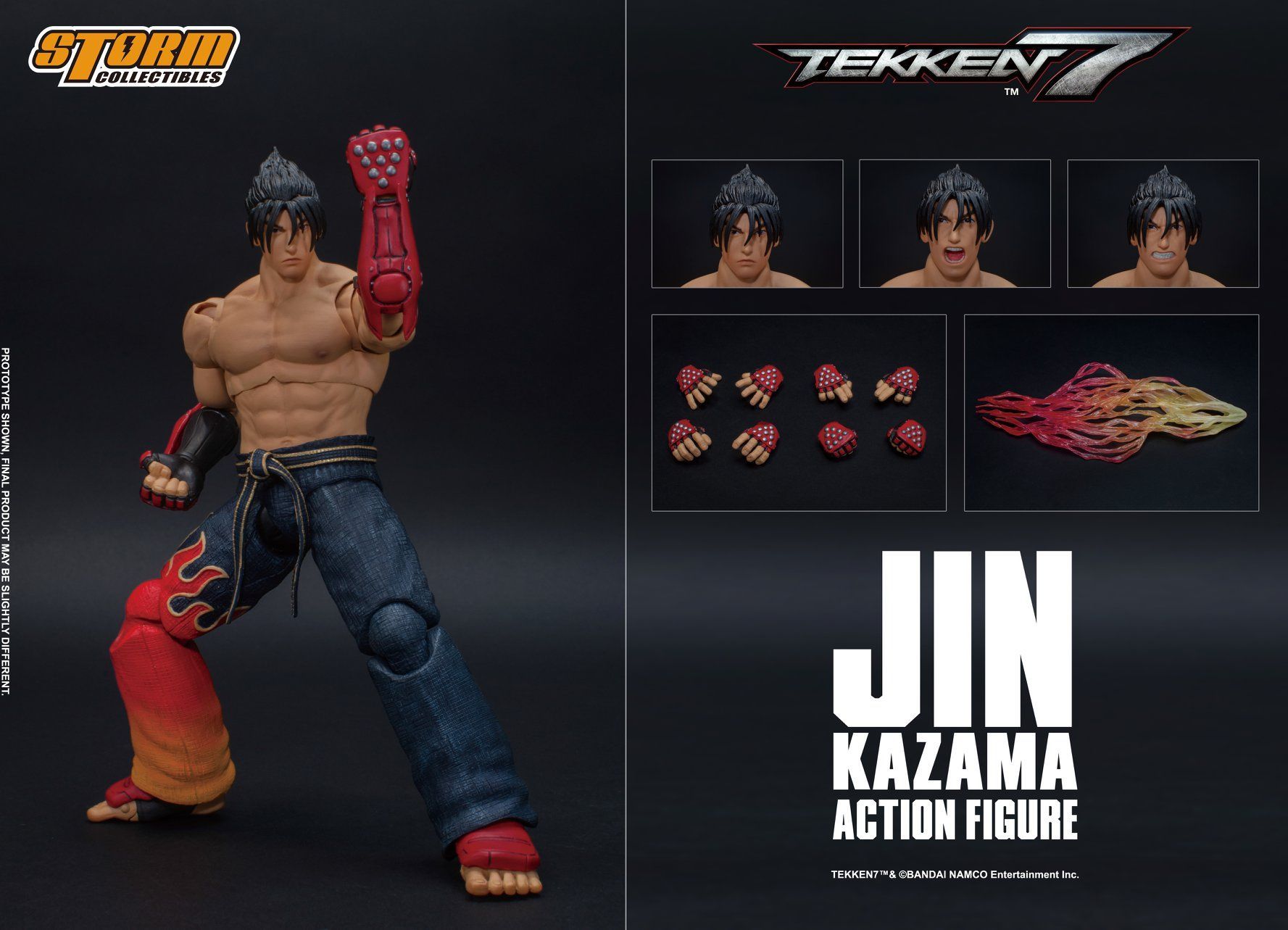 Фигурка Джин Казама - Теккен 7. Jin Kazama - Tekken 7. Storm Collectibles