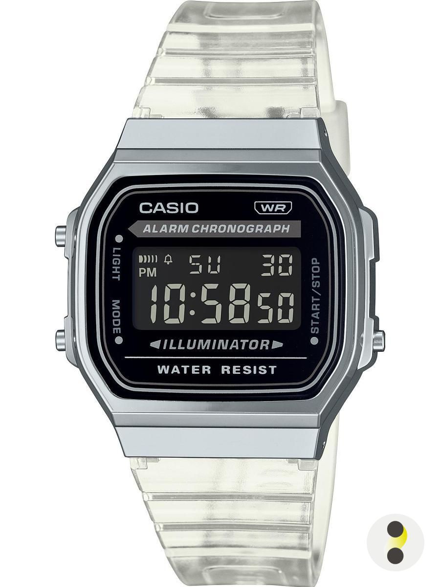 Мужские часы Casio Vintage A-168XES-1B - купить с доставкой по выгоднымценам в интернет-магазине OZON (1008959419)