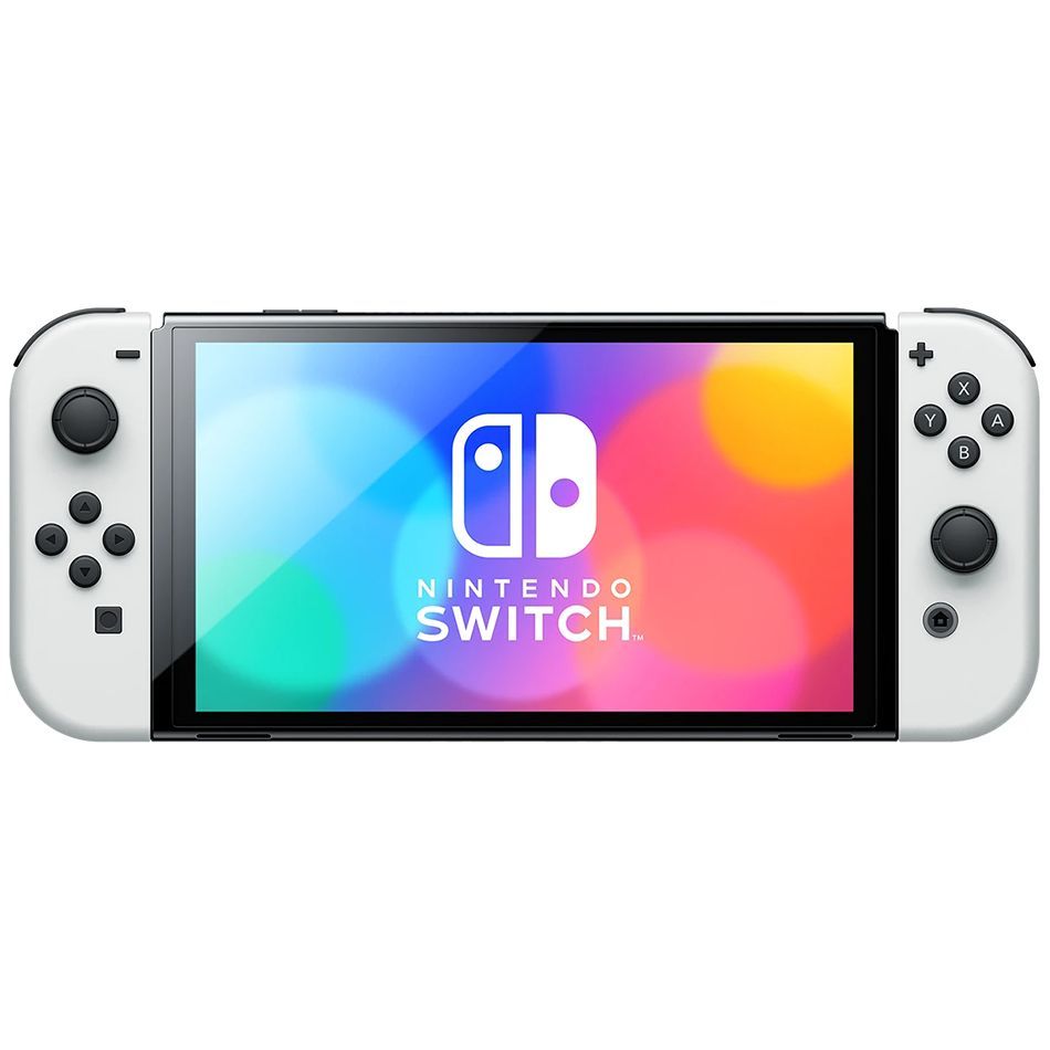 ИгроваяприставкаNintendoSwitchOLED64ГБ,White