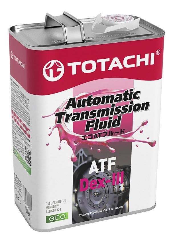 Масло трансмиссионное TOTACHI NIRO ATF Dex-III, 4 л