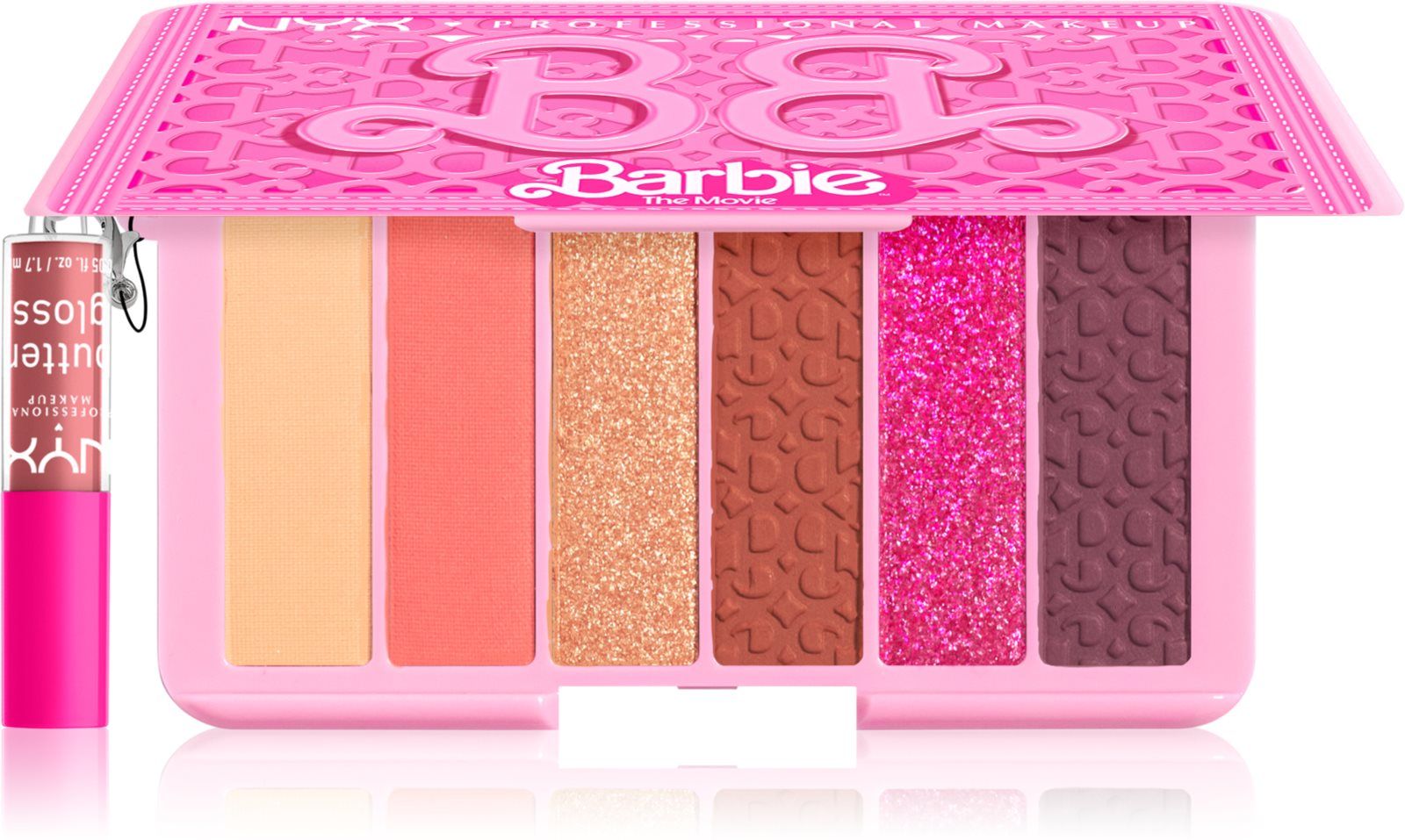 NYX Professional Makeup Barbie On The Go Eye Palette 01 It s a BARBIE PARTY 45 g OZON 1353100861