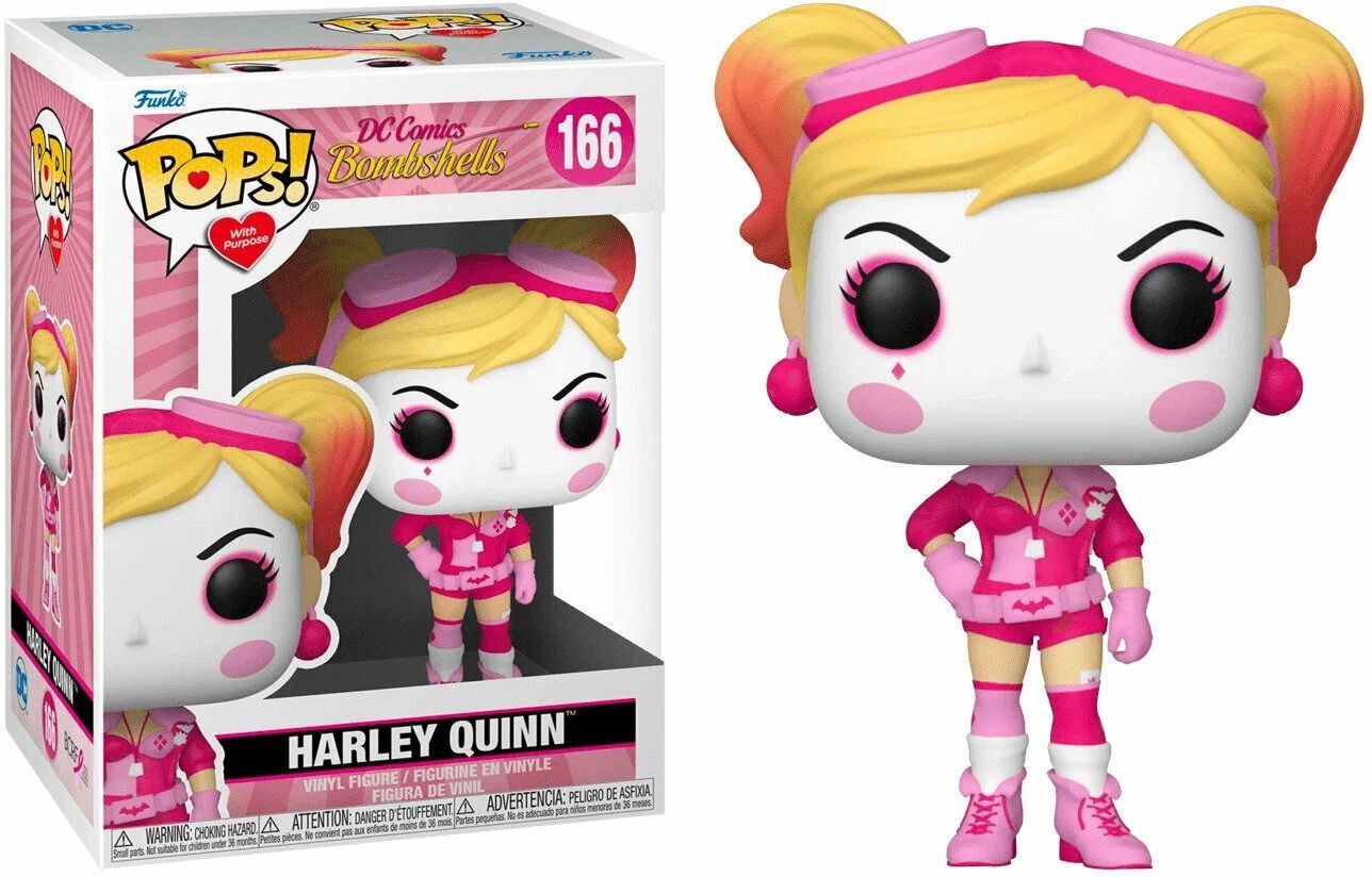 Фигурка Funko POP! Харли Квинн в розовом (Harley Quinn) #166 - купить с  доставкой по выгодным ценам в интернет-магазине OZON (1219115824)