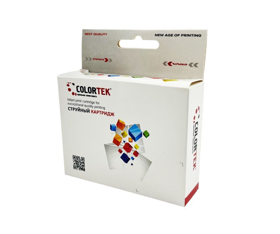 Картридж струйный Colortek Epson T0812 C