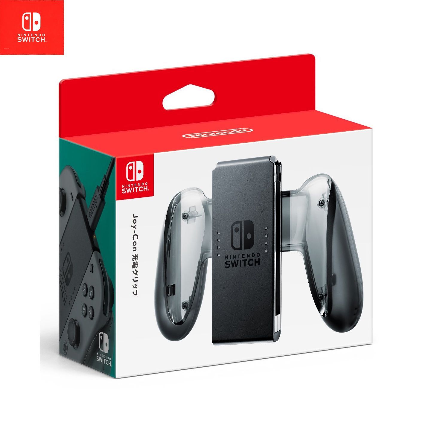 Подзаряжающий держатель Joy-Con Charging Grip для Nintendo Switch - купить  по выгодной цене в интернет-магазине OZON (1335686230)