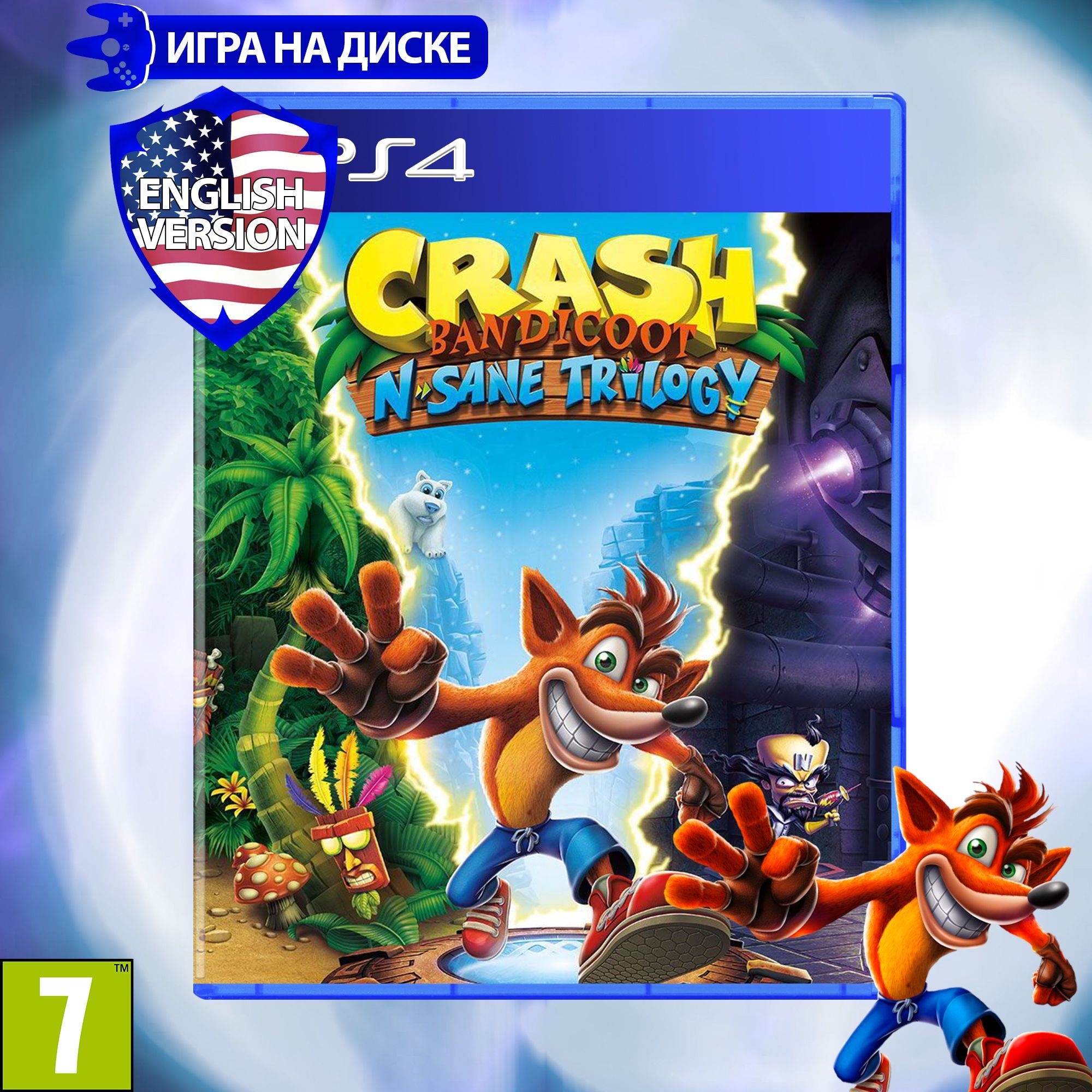 Crash Bandicoot 3 Ps4 – купить игры и консоли на OZON по выгодным ценам