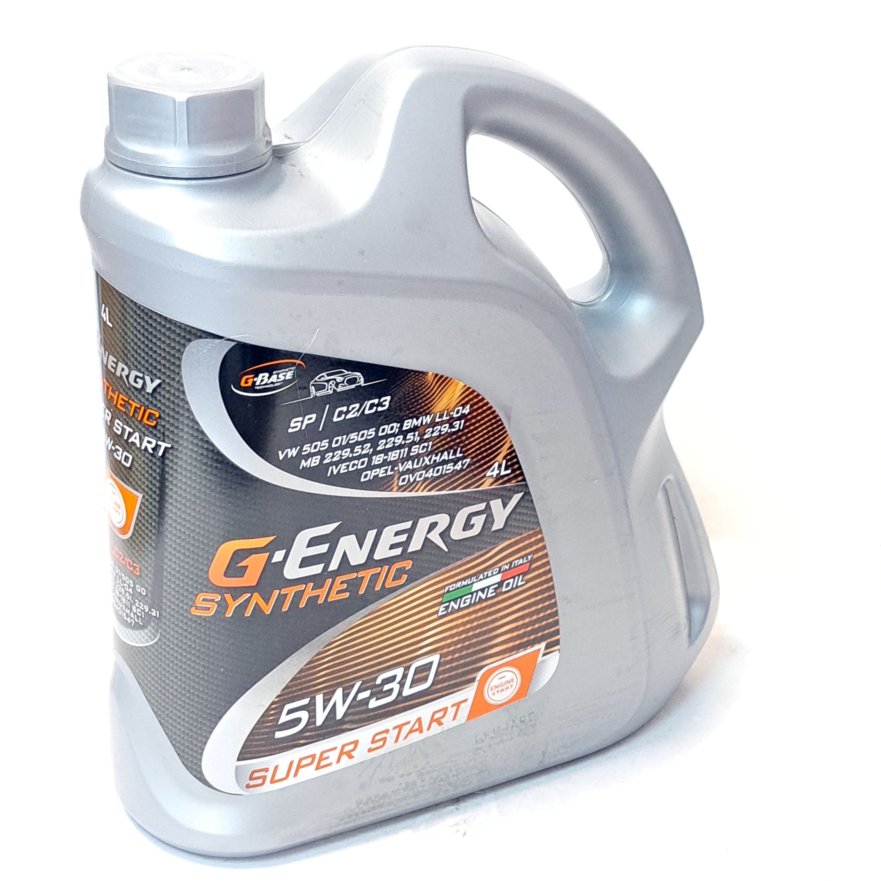 Super start 5w30. G-Energy Synthetic super start 5w-30. 253142400 Артикул Synthetic super start 5w-3 синтетика 5w-30 4 л.. G-Energy Synthetic Active 5w-30.