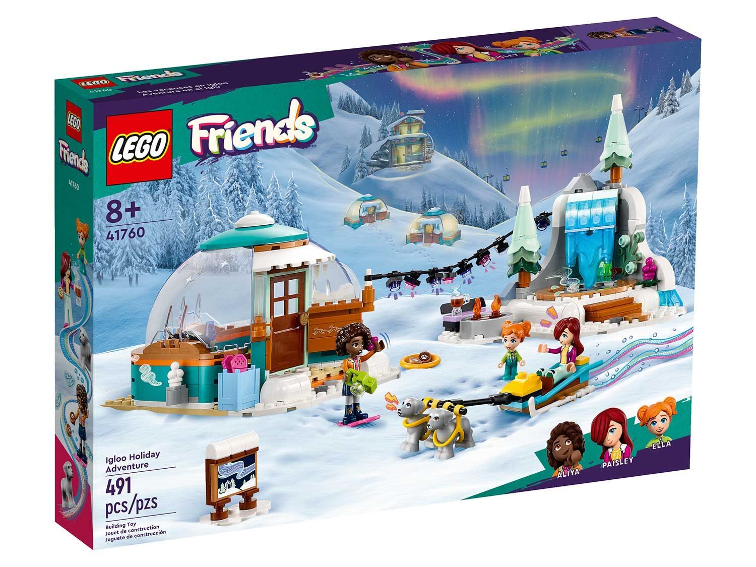 Конструктор LEGO Friends Праздничное приключение в иглу 41760