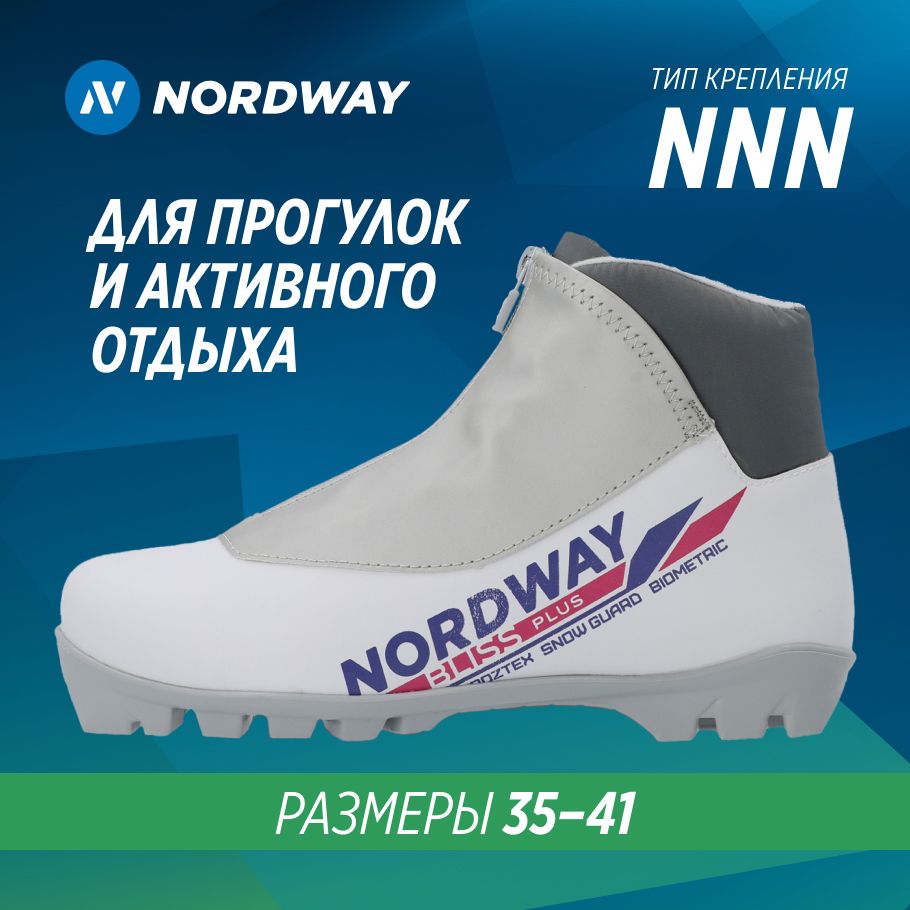 Ботинки лыжные Nordway BLISS PLUS NNN