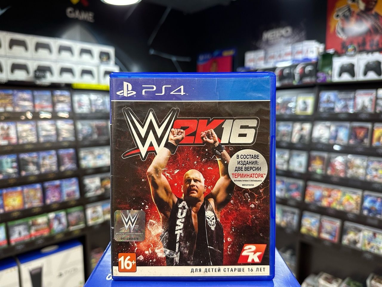 Игра Игра WWE 2k16 PS4 (Box) (PlayStation 4 купить по низкой цене с  доставкой в интернет-магазине OZON (685347602)