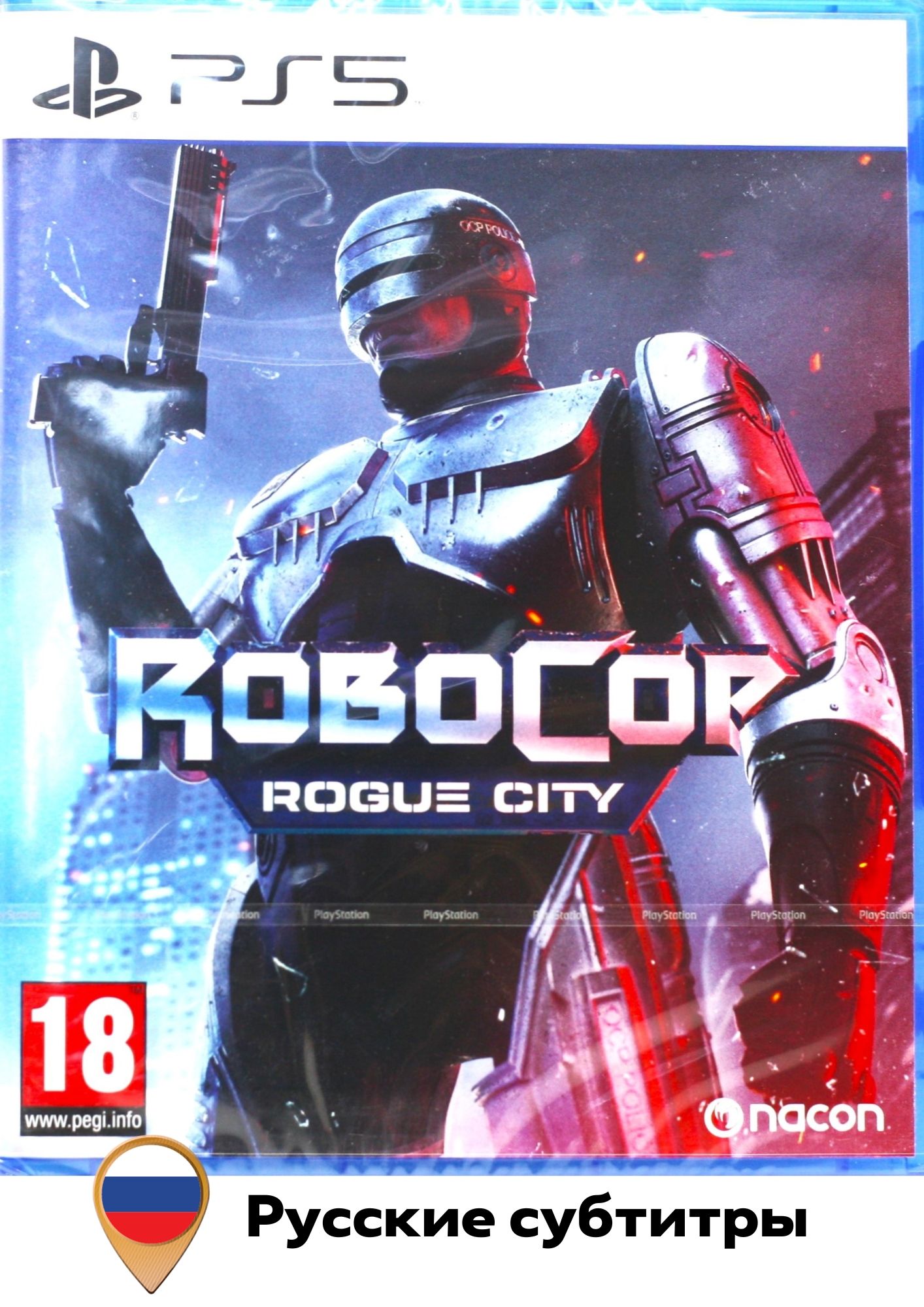 Игра RoboCop: Rogue City PS5 (Диск) Русские субтитры