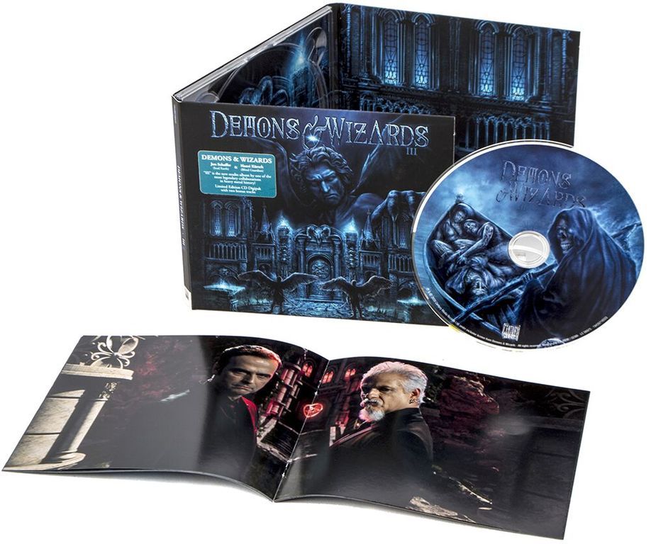 Wizard диски. Demons & Wizards "III". Demons & Wizards – III (2 LP). Demons & Wizards III Deluxe Edition. Джон Шаффер Iced Earth.