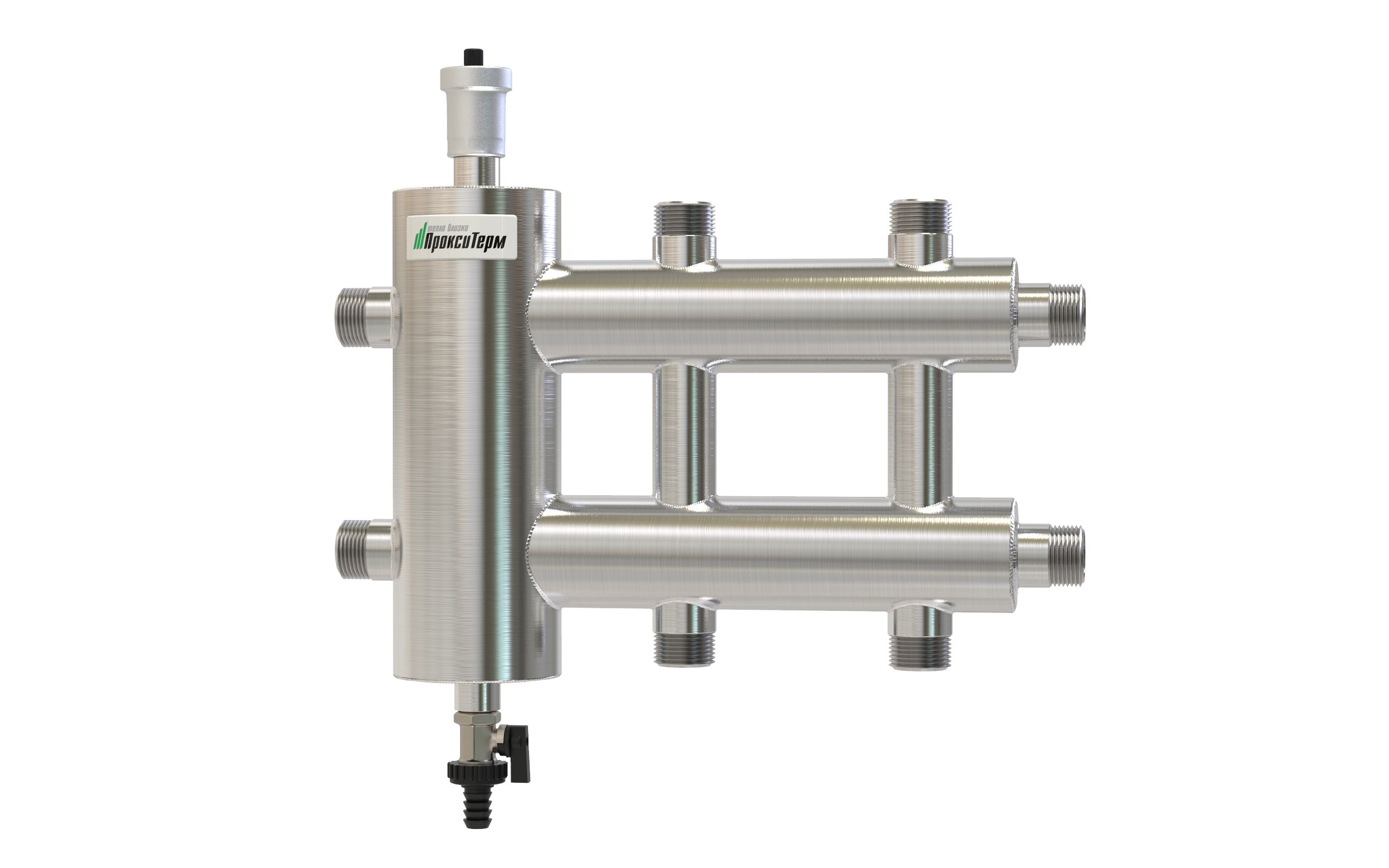 Гидрострелка гидрус на 3 контура. Распределительный коллектор с гидрострелкой из нержавеющей стали. Коллектор прокситерм gsk 32-3. 1. Прокситерм коллектор распределительный с гидрострелкой gsk 32-5.