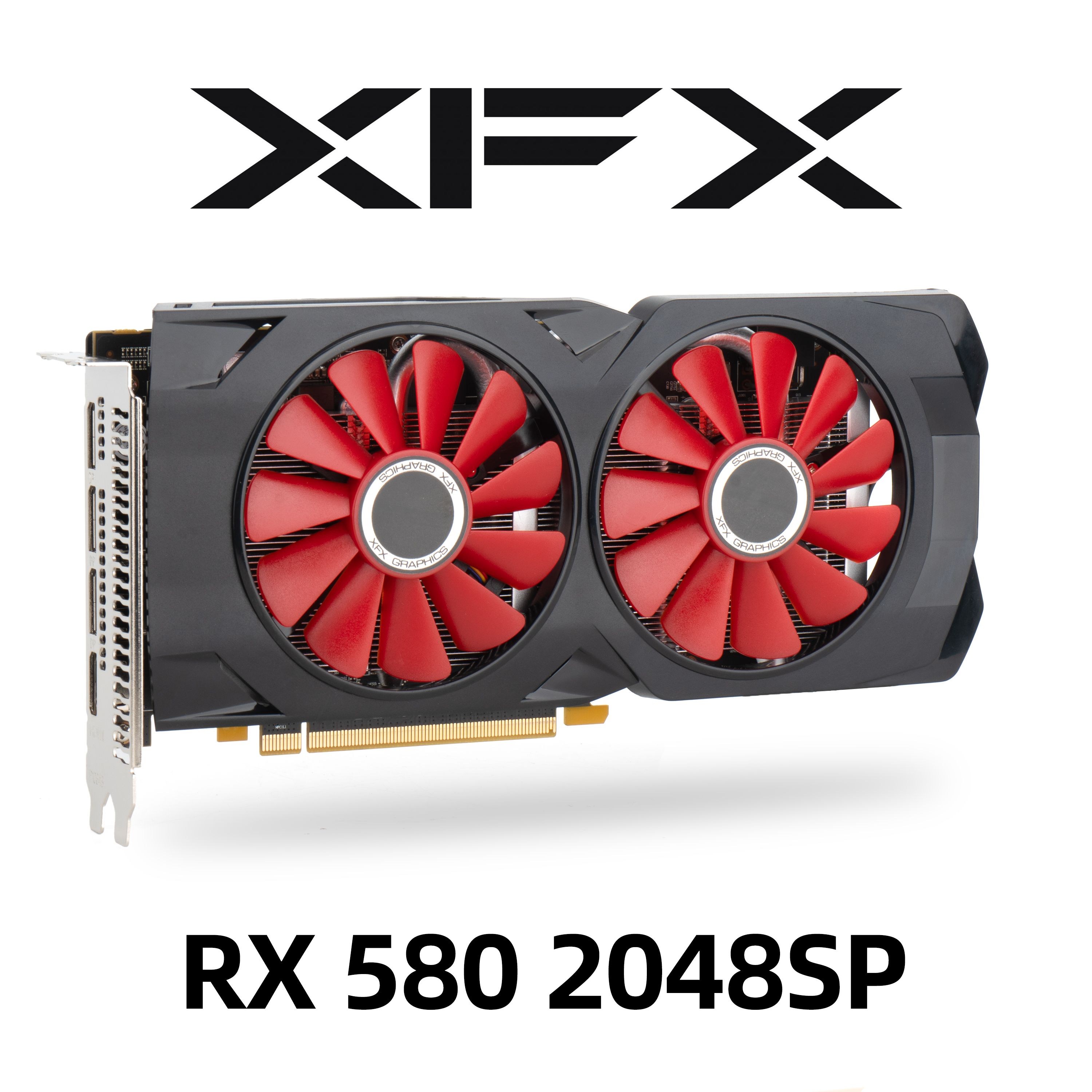 Видеокарта XFX Radeon RX 580, 8 ГБ GDDR5 - купить по низким ценам в  интернет-магазине OZON (1063318113)