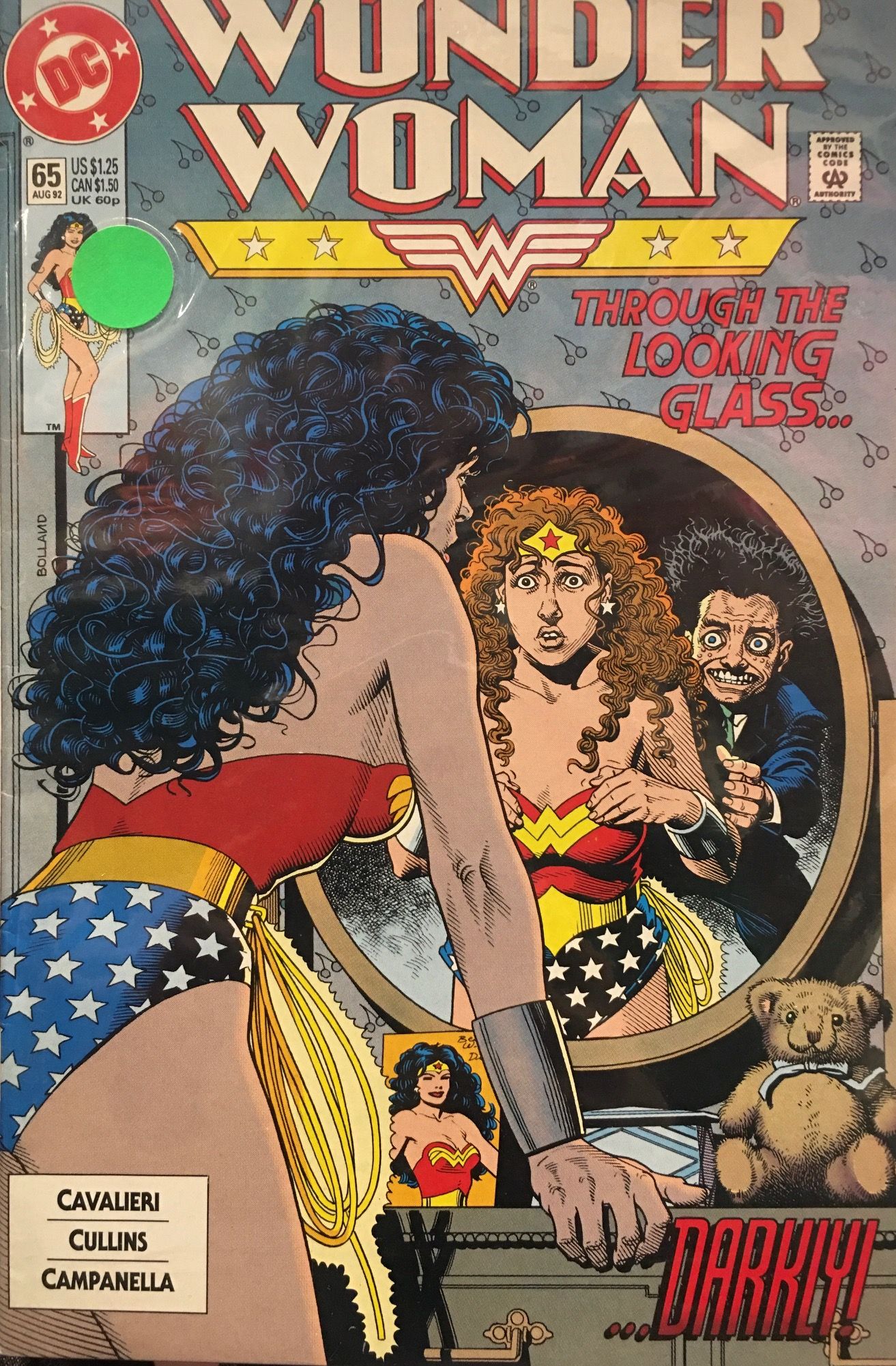 Wonder Woman #65 DC Comics. Официальный комикс на английском языке.