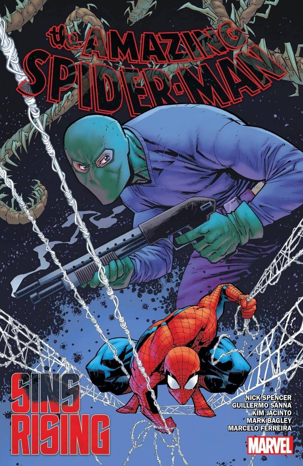 Amazing Spider-Man Vol. 9: Sins Rising (Nick Spencer) Удивительный  Человек-паук Том 9: Восстание грехов (Ник Спенсер) / Книги на английском  языке