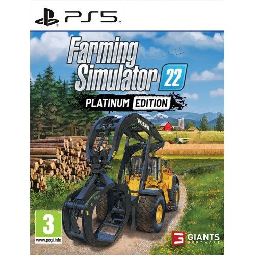 Игра Farming Simulator 22. Platinum Edition (PlayStation 5, Русские субтитры)