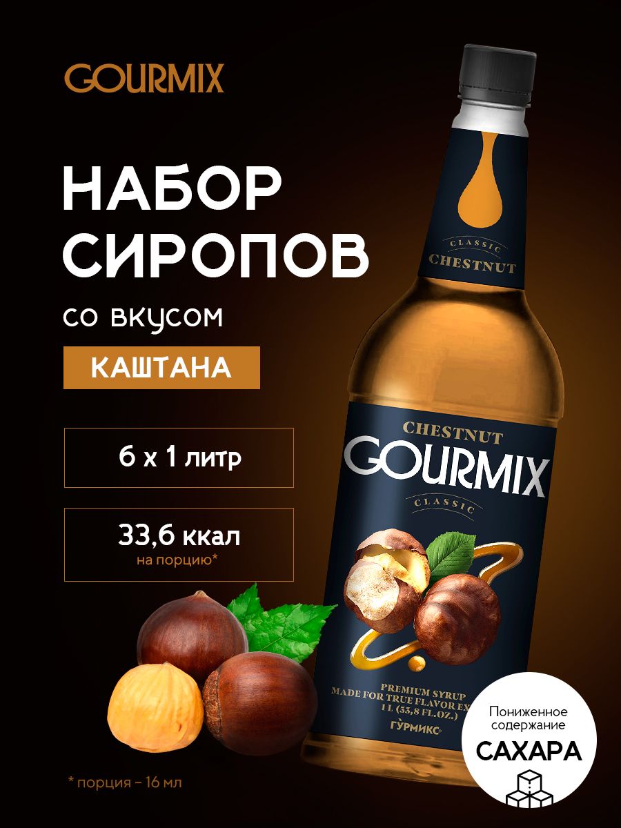 Сиропы и топпинги GOURMIX – купить в интернет-магазине OZON по низкой цене