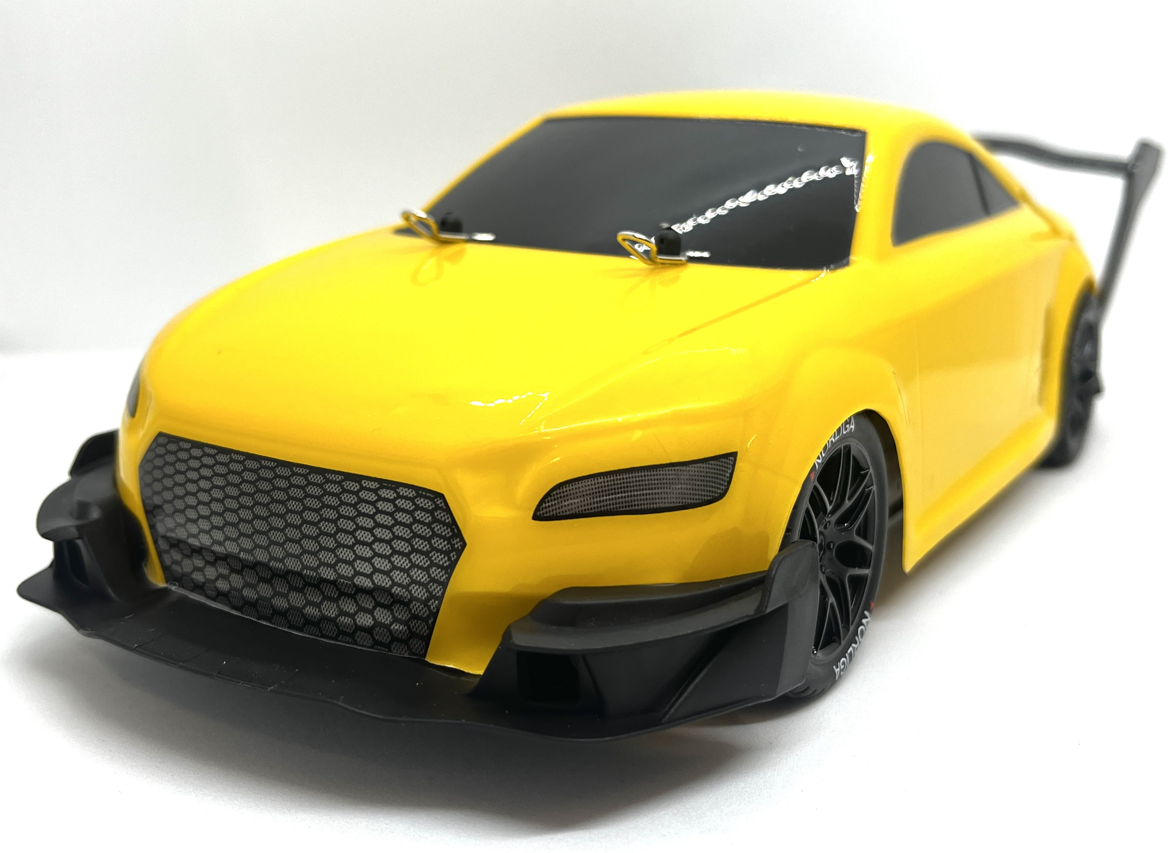 Радиоуправляемая машина для дрифта Audi TT 1:14 4WD 2.4g желтый